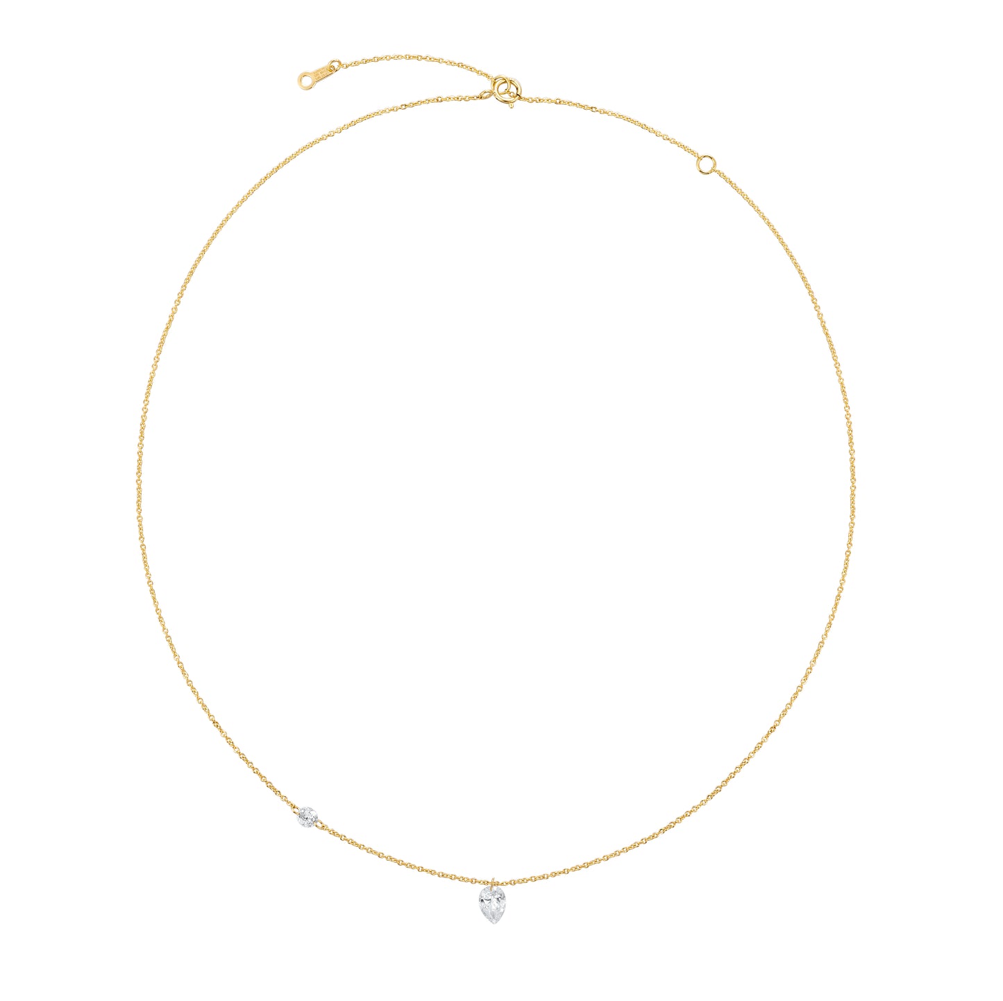 Lab Grown Diamond Necklace-ZBN0096