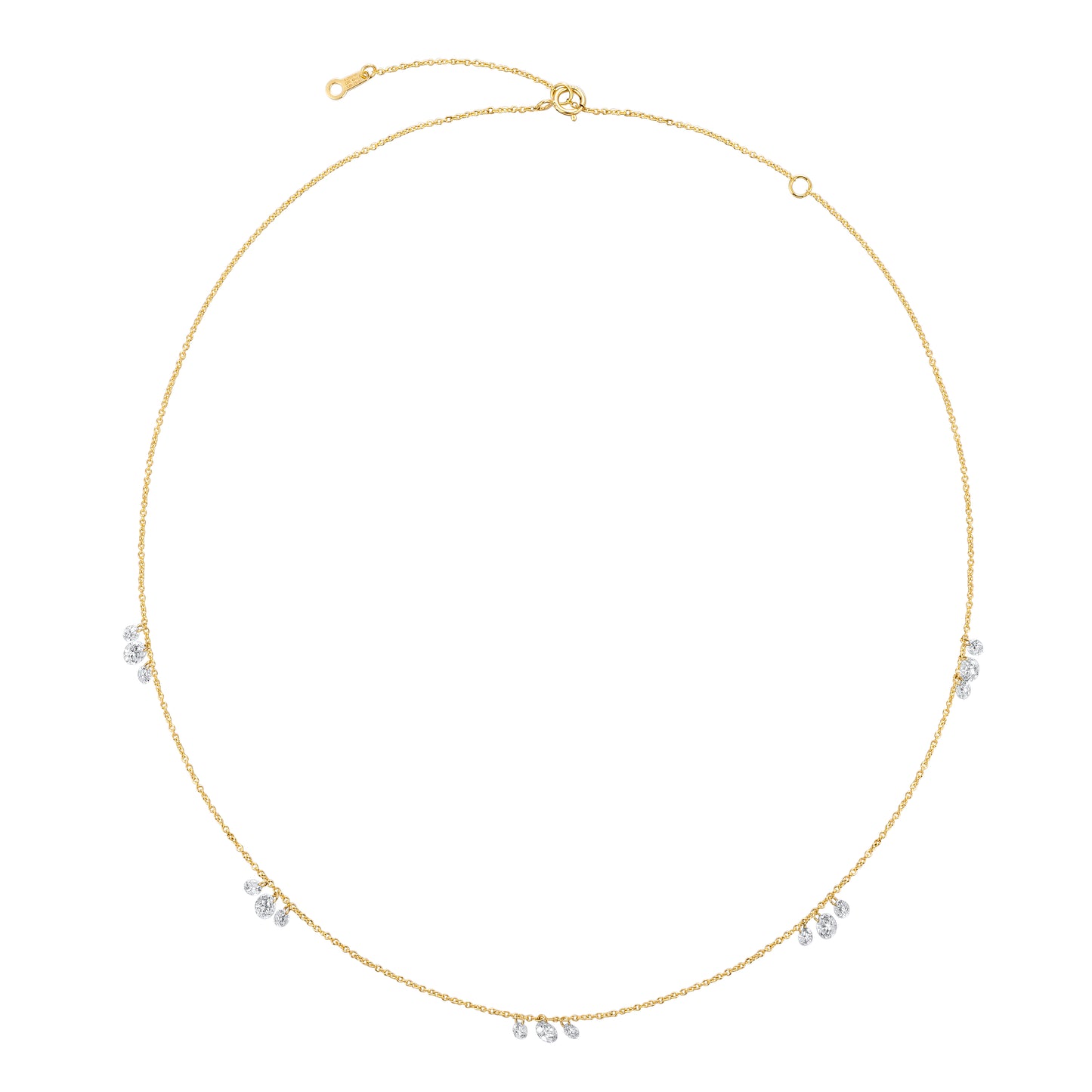 Lab Grown Diamond Necklace-ZBN0097