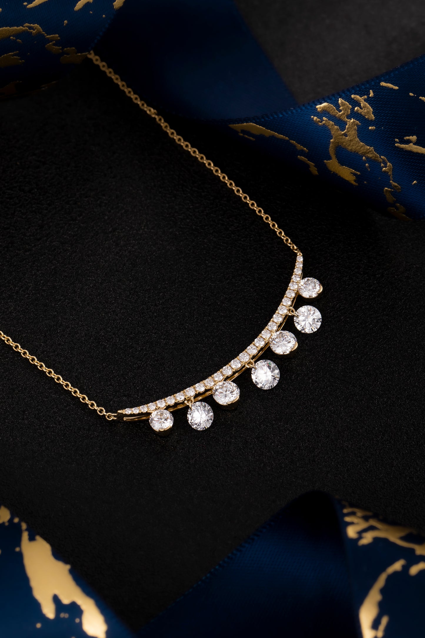Lab Grown Diamond Necklace-ZBN0109