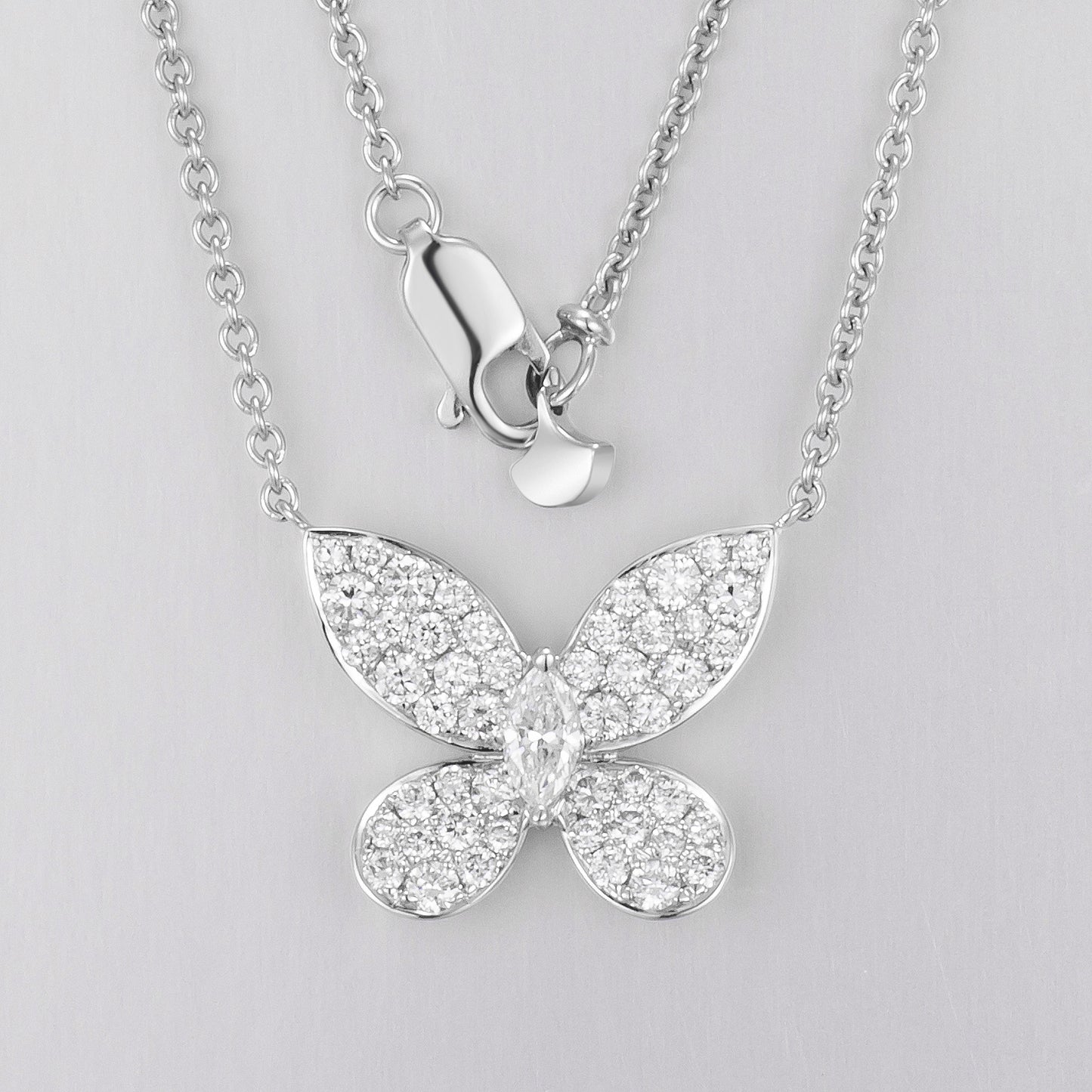 Lab Grown Diamond Necklace-ZBN0110