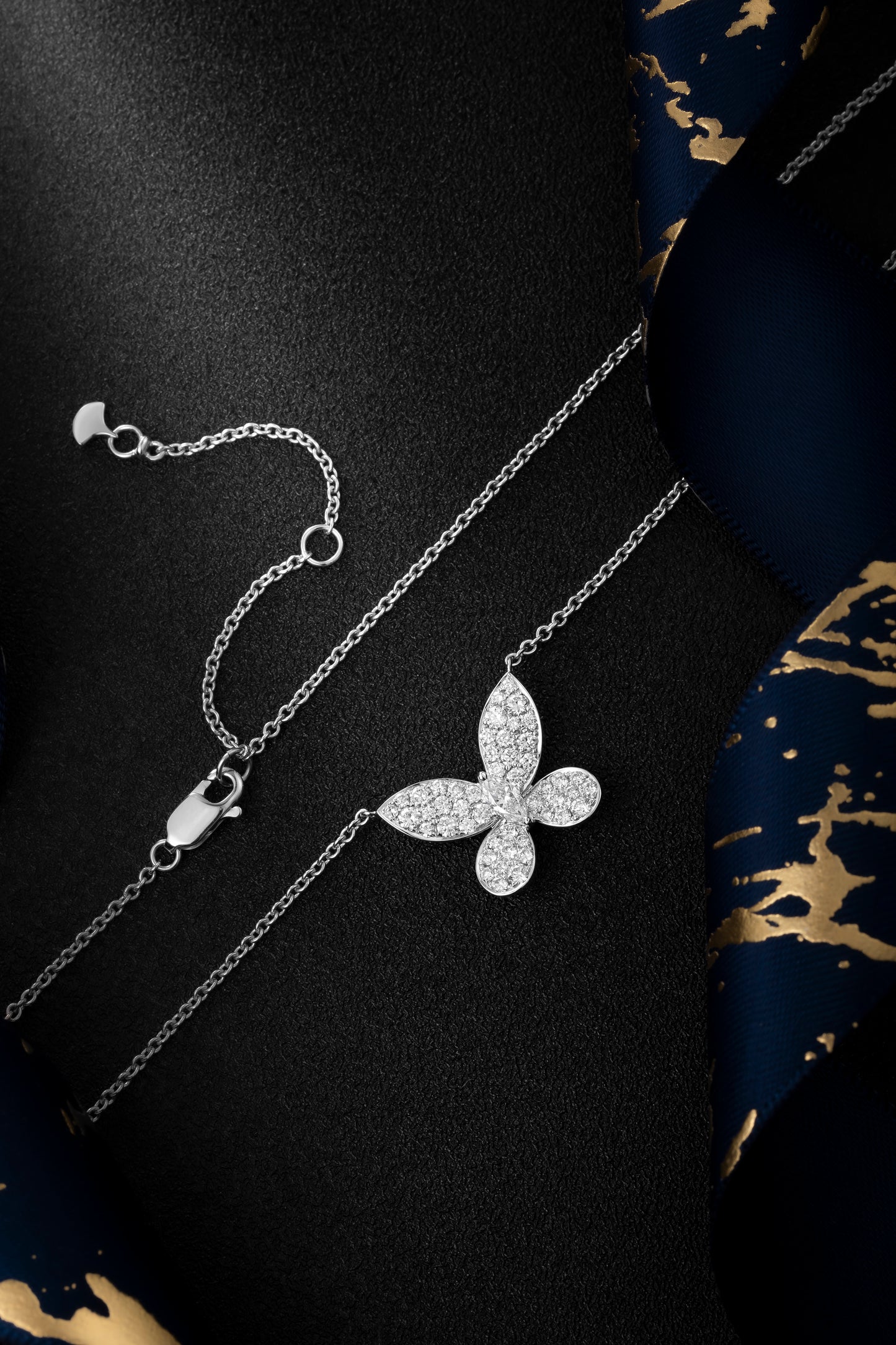 Lab Grown Diamond Necklace-ZBN0110