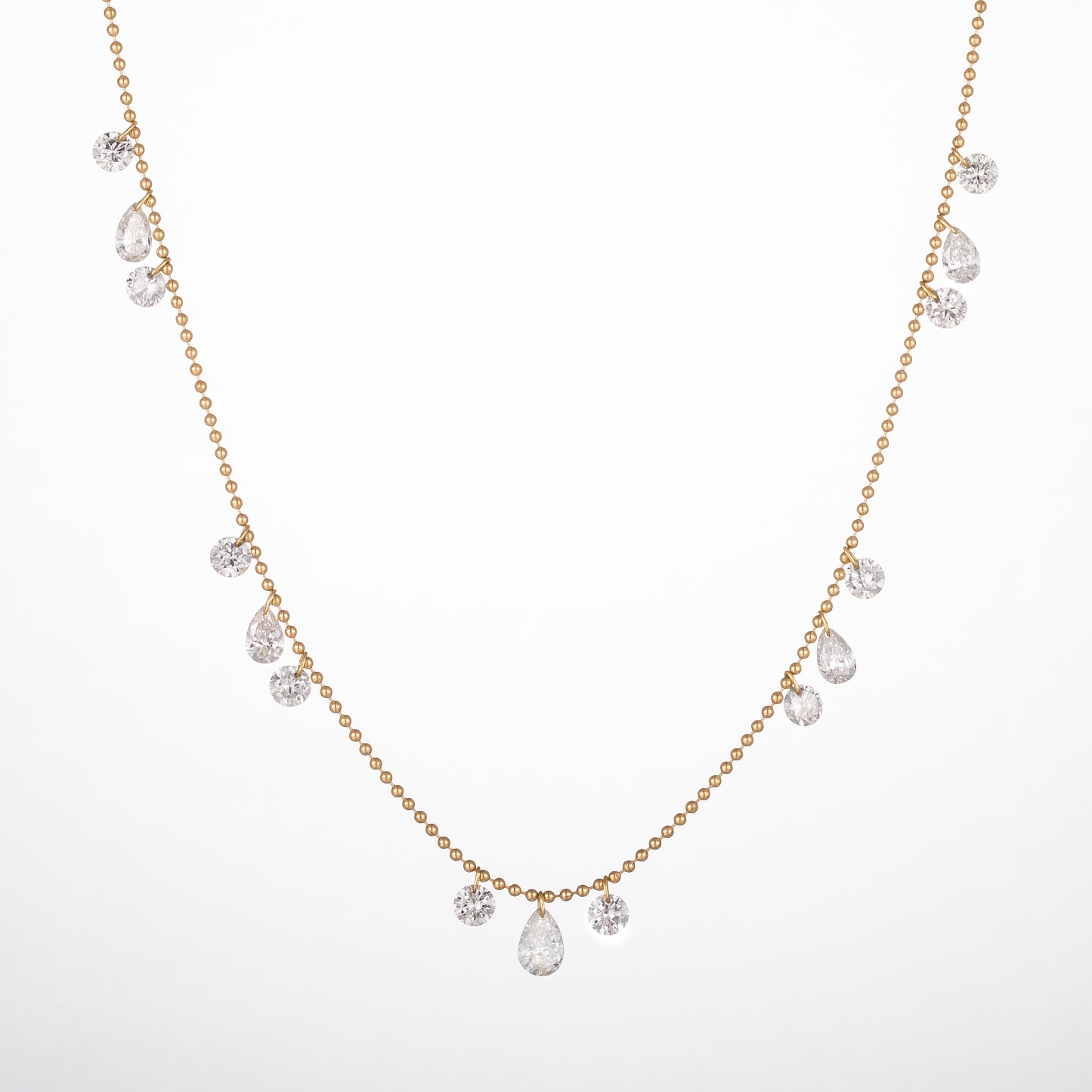 Lab Grown Diamond Necklace-ZBN0116