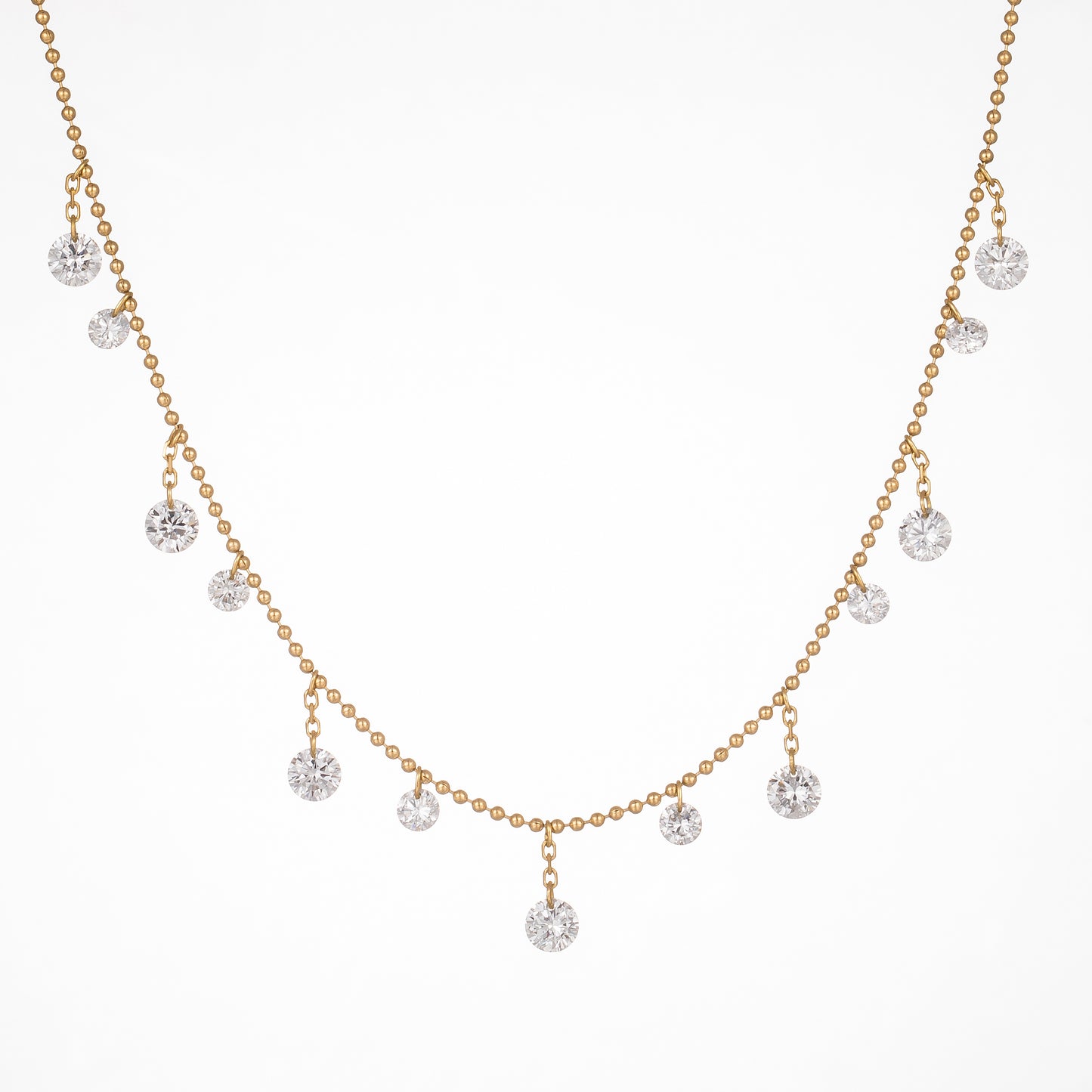 Lab Grown Diamond Necklace-ZBN0120
