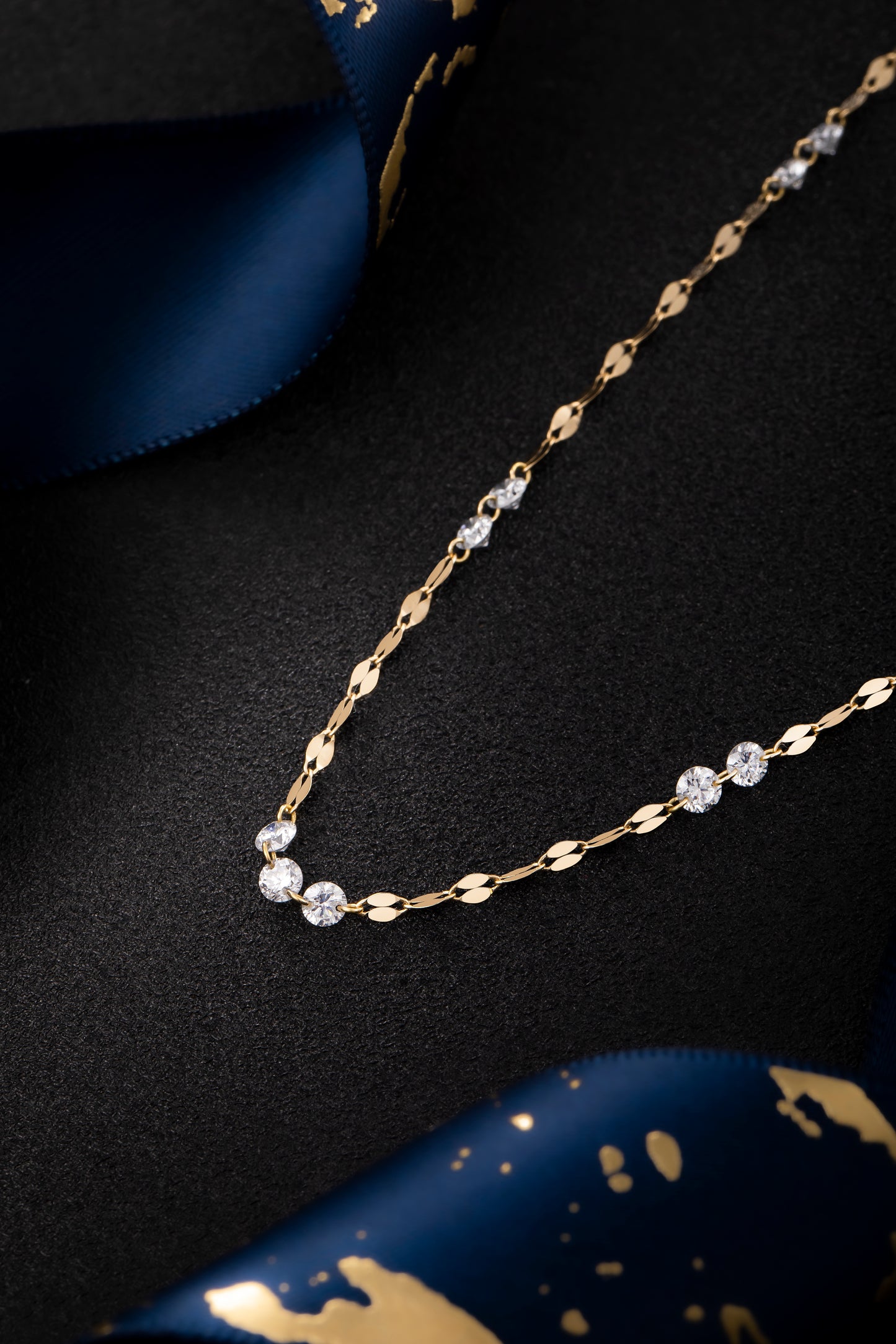 Lab Grown Diamond Necklace-ZBN0122