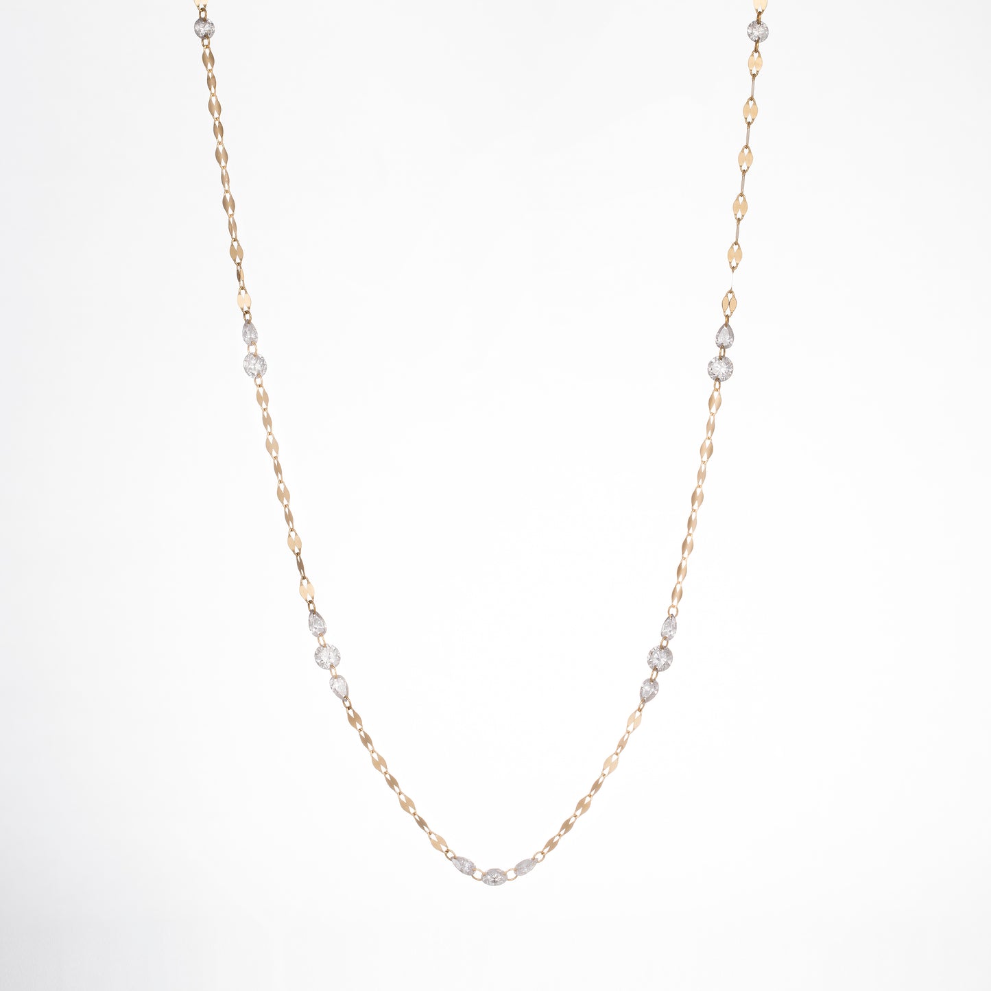 Lab Grown Diamond Necklace-ZBN0123