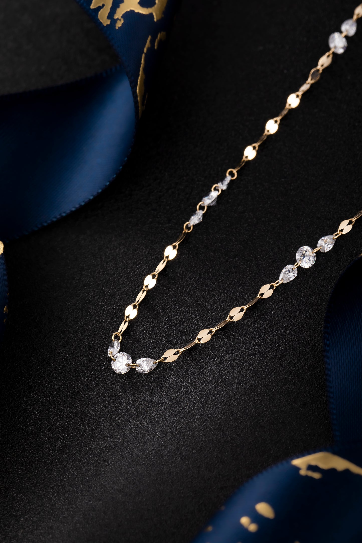 Lab Grown Diamond Necklace-ZBN0123