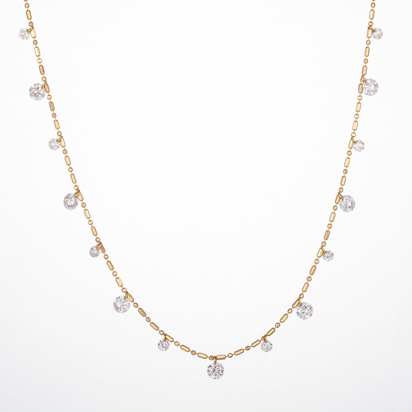 Lab Grown Diamond Necklace-ZBN0126