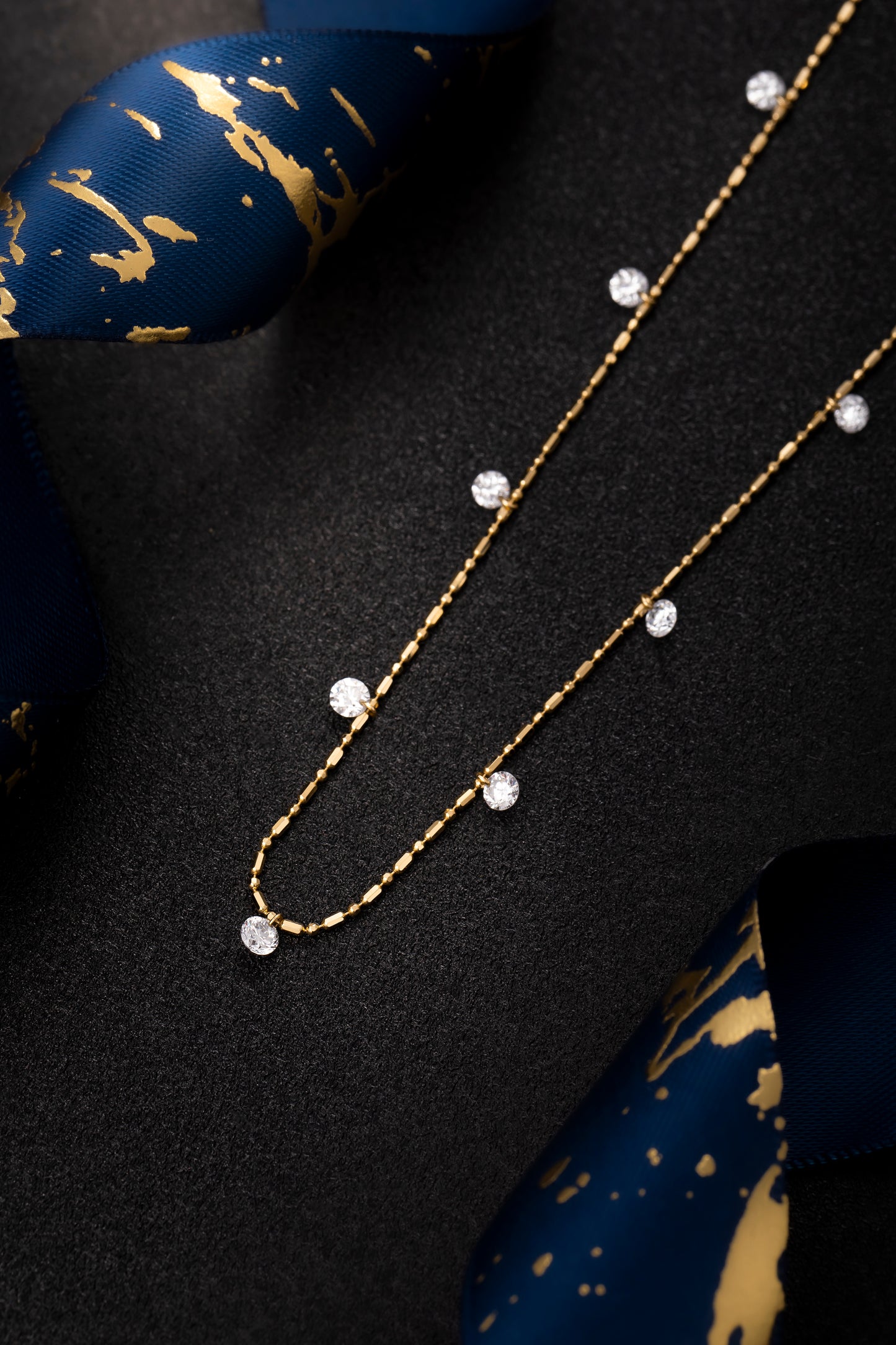 Lab Grown Diamond Necklace-ZBN0128