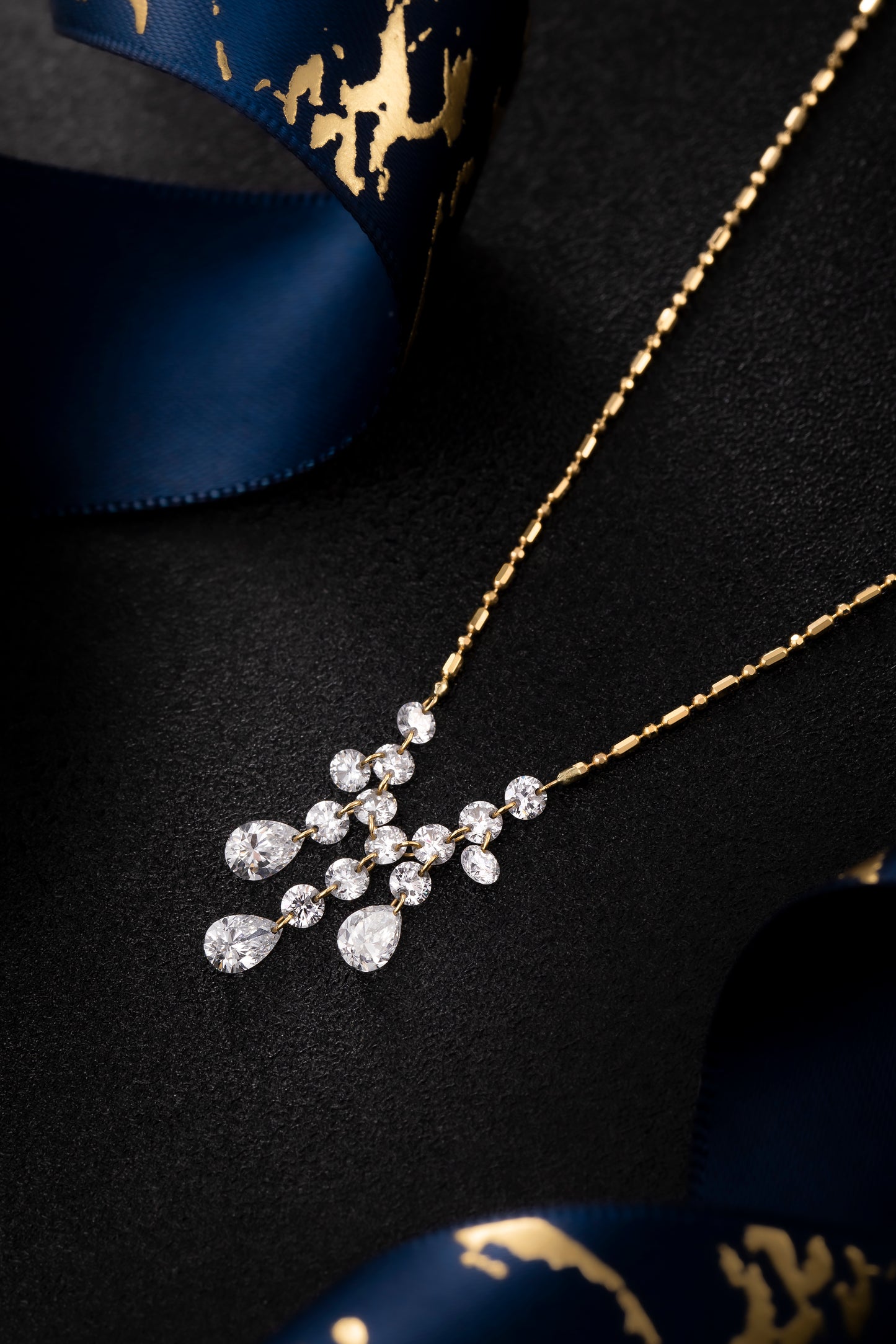 Lab Grown Diamond Necklace-ZBN0129