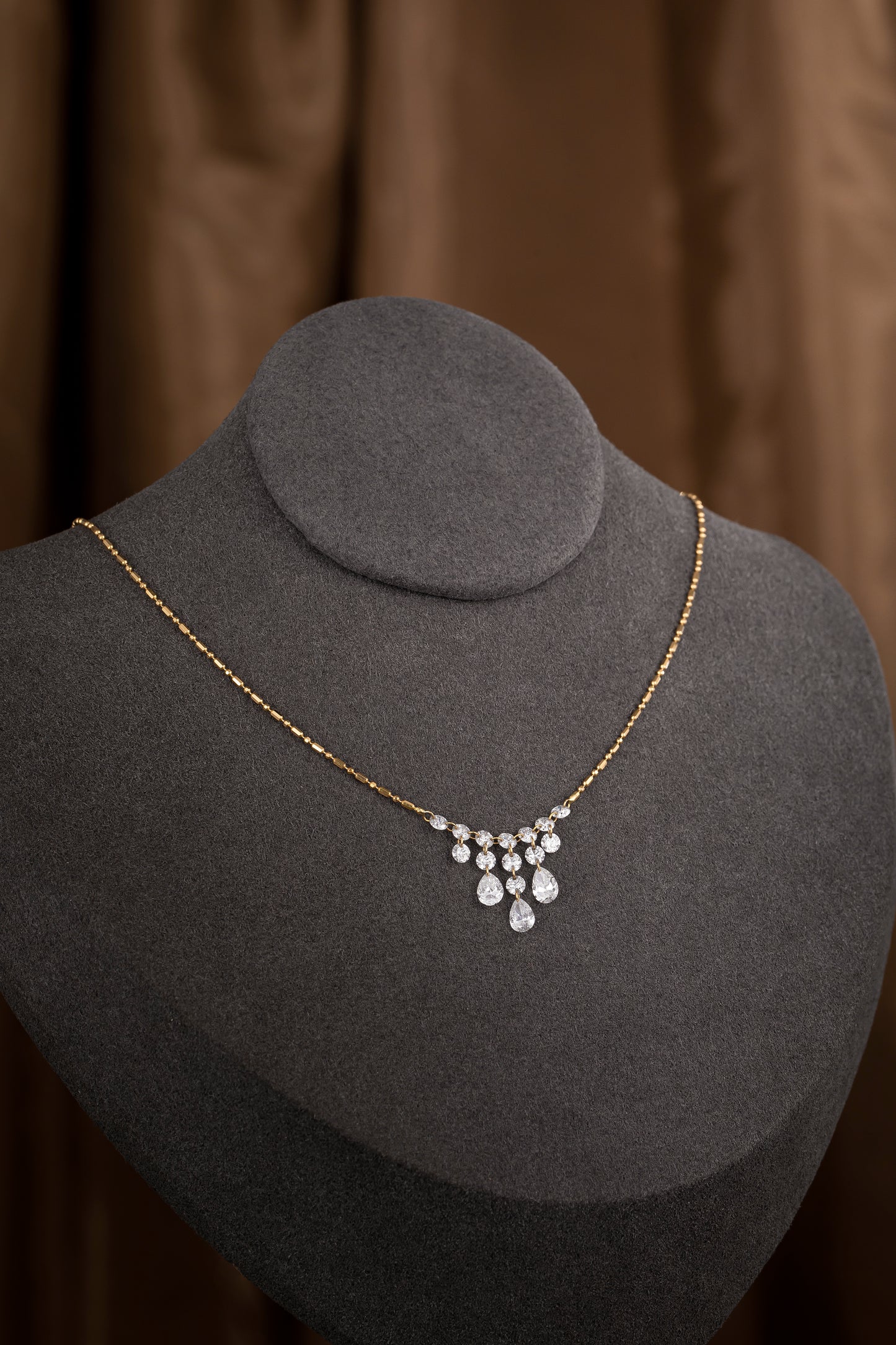 Lab Grown Diamond Necklace-ZBN0129