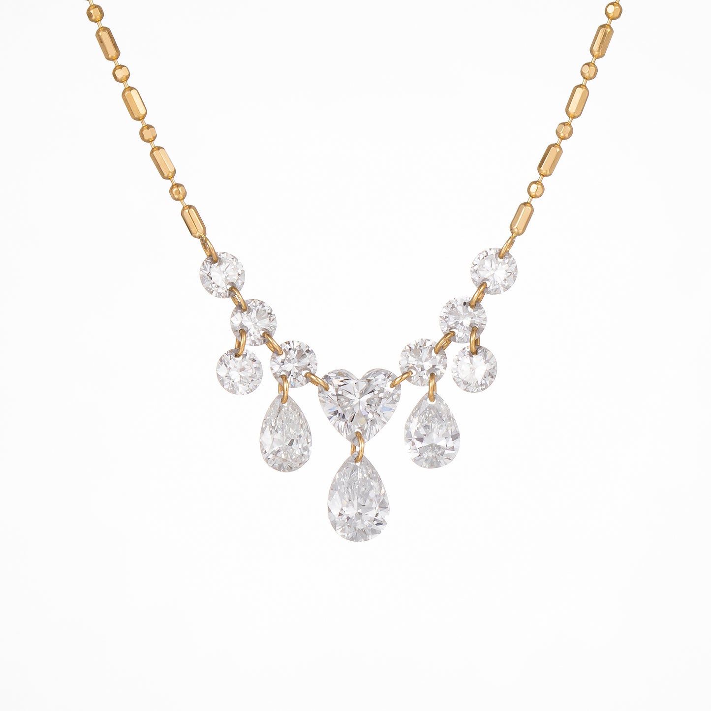 Lab Grown Diamond Necklace-ZBN0130