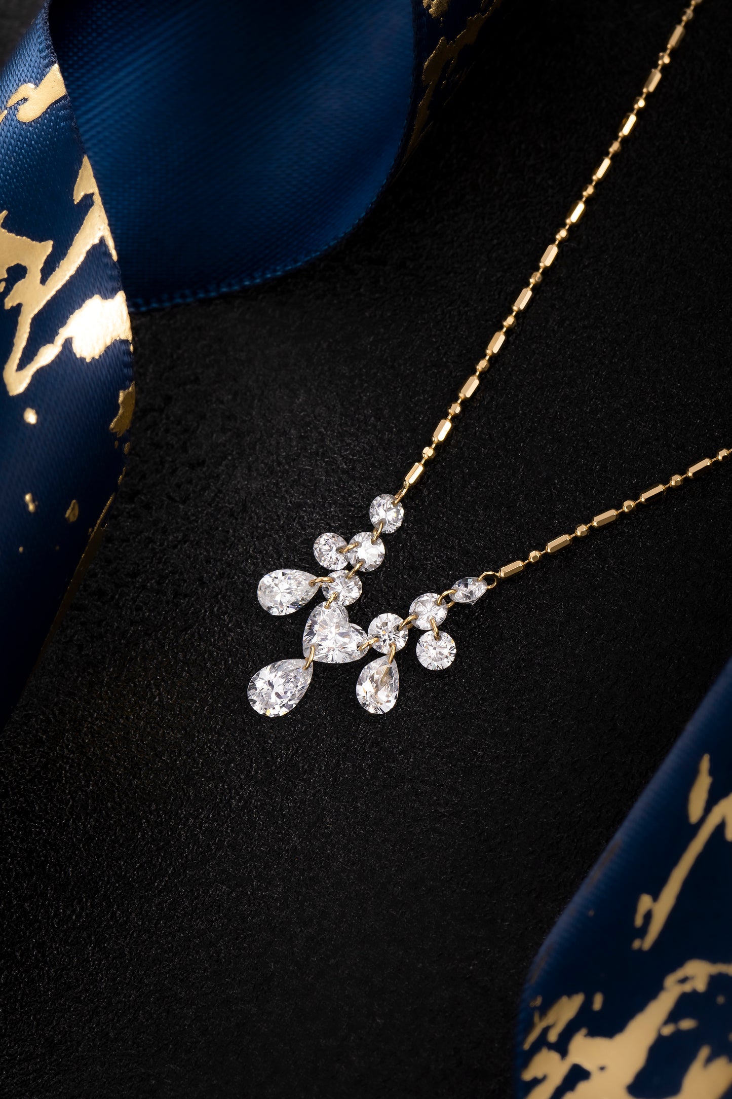 Lab Grown Diamond Necklace-ZBN0130