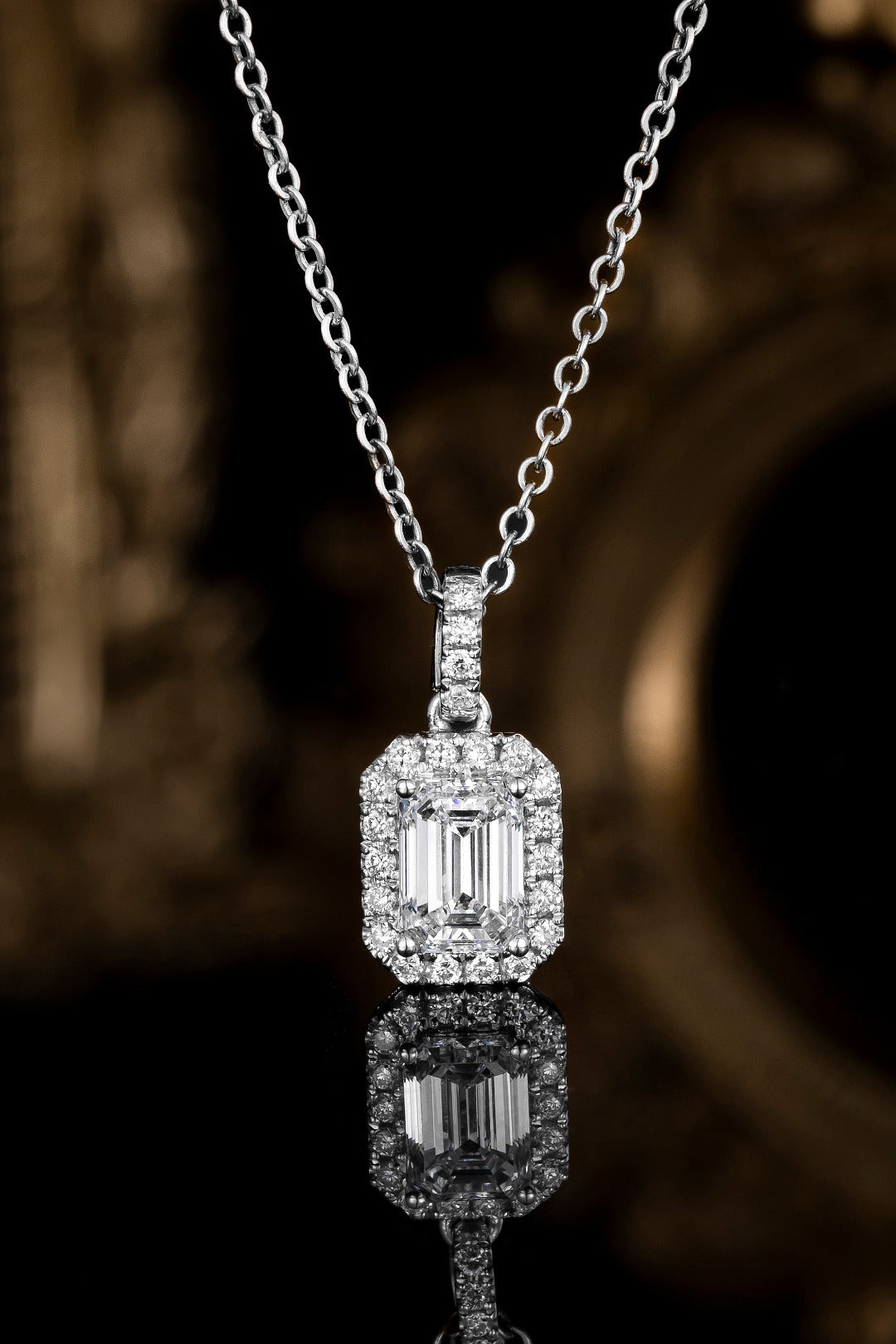 Lab Grown Diamond Pendant-ZBP0023