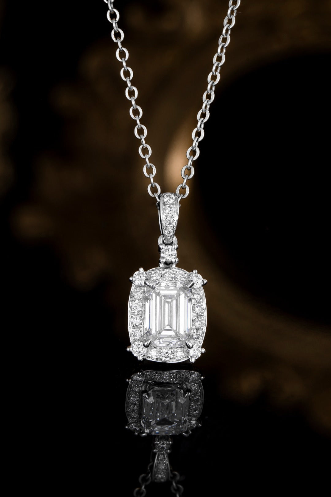 Lab Grown Diamond Pendant-ZBP0025