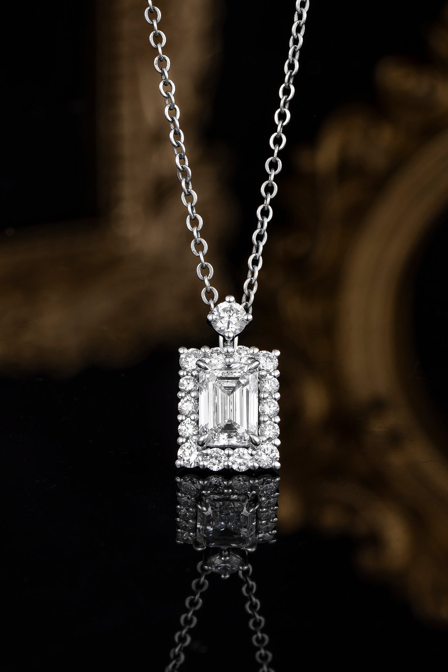 Lab Grown Diamond Pendant-ZBP0026