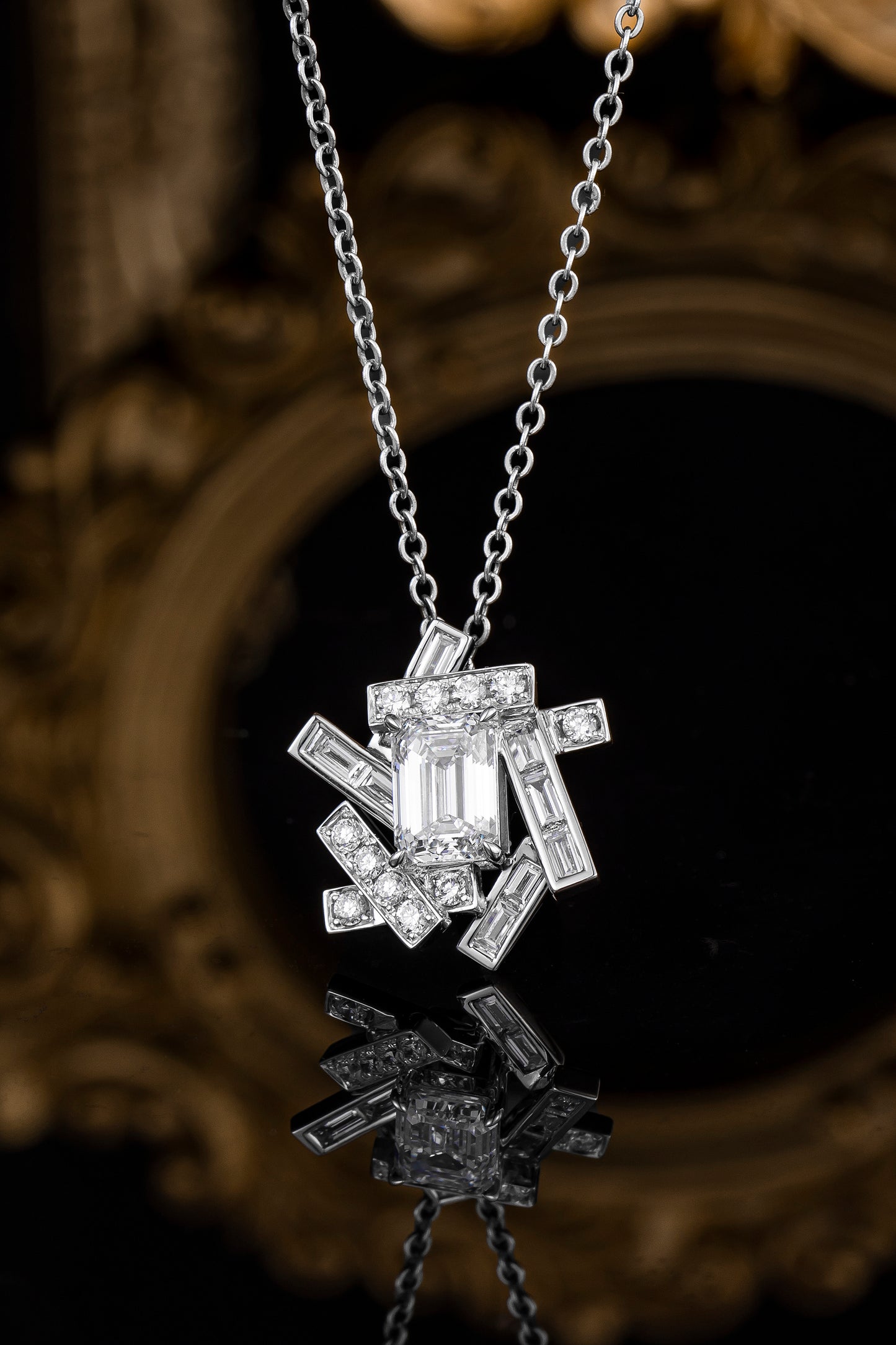 Lab Grown Diamond Pendant-ZBP0028