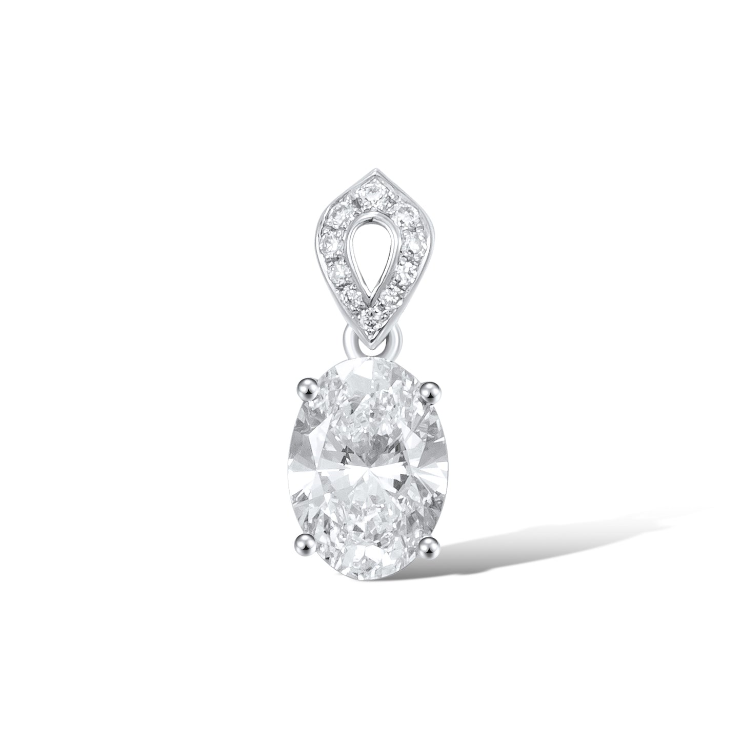 Lab Grown Diamond Pendant-ZBP0034-1.00CT