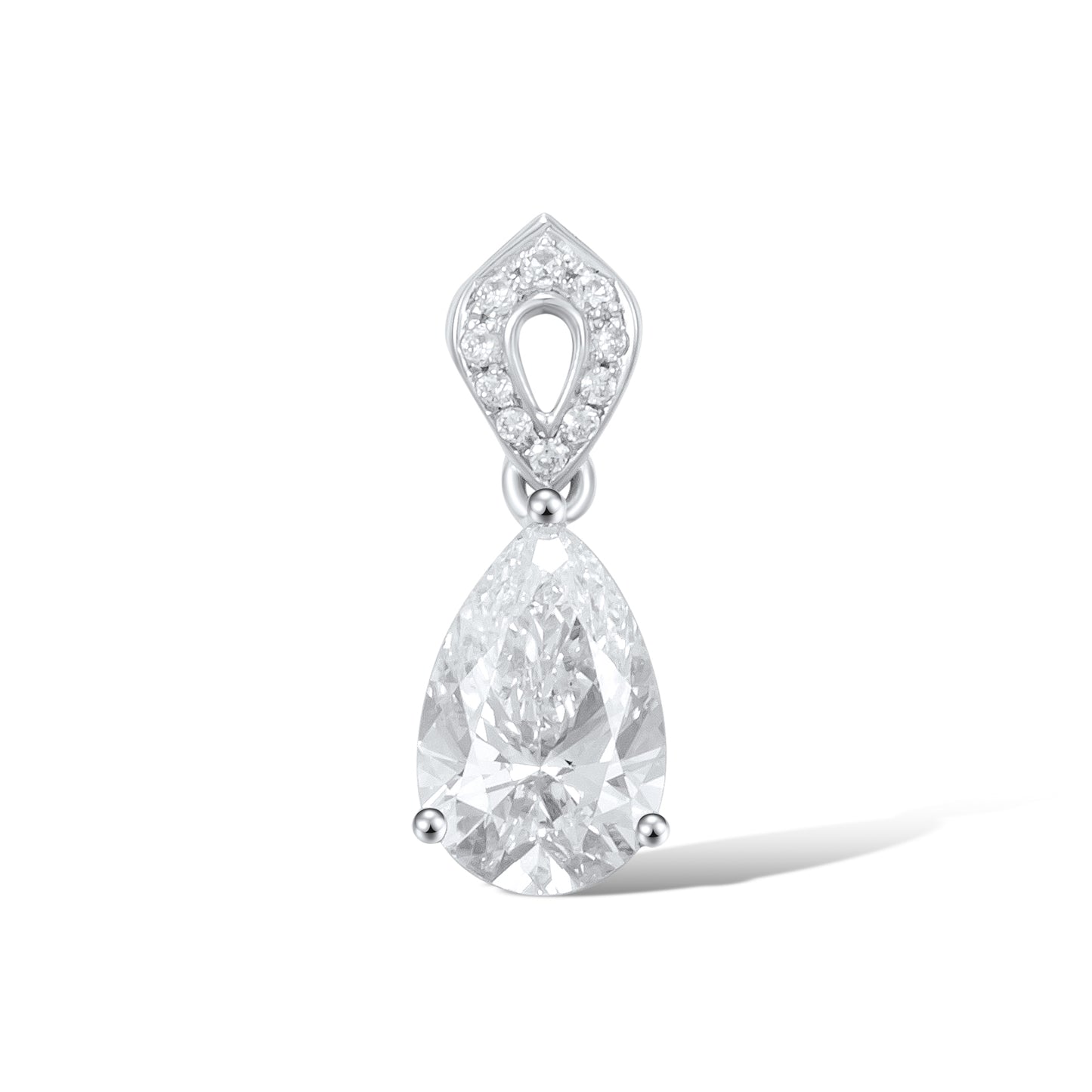 Lab Grown Diamond Pendant-ZBP0035-1.00CT