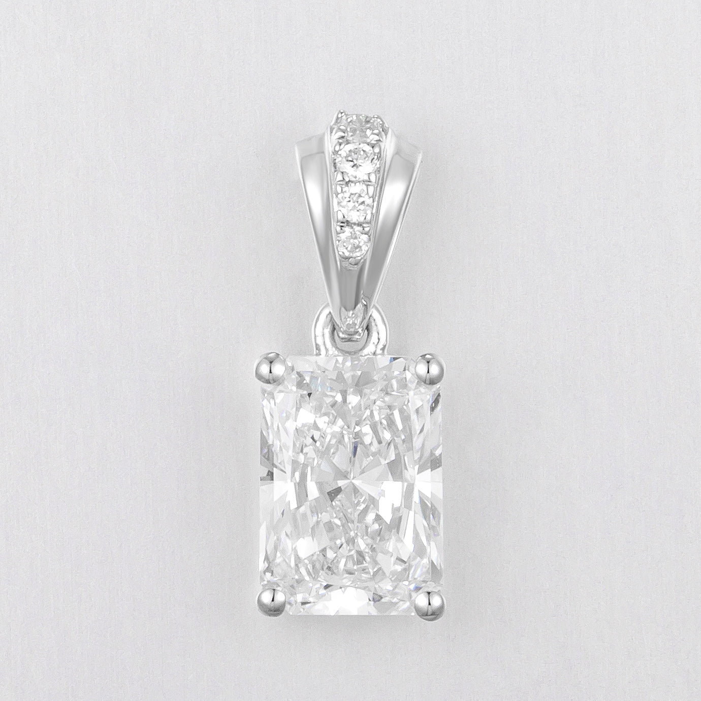 Lab Grown Diamond Pendant-ZBP0036-1.00CT