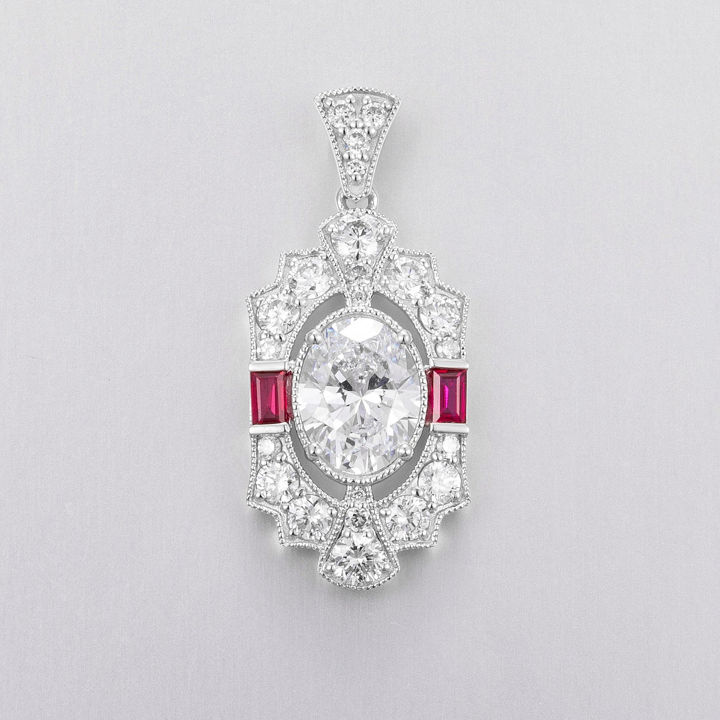 Lab Grown Diamond Pendant-ZBP0037