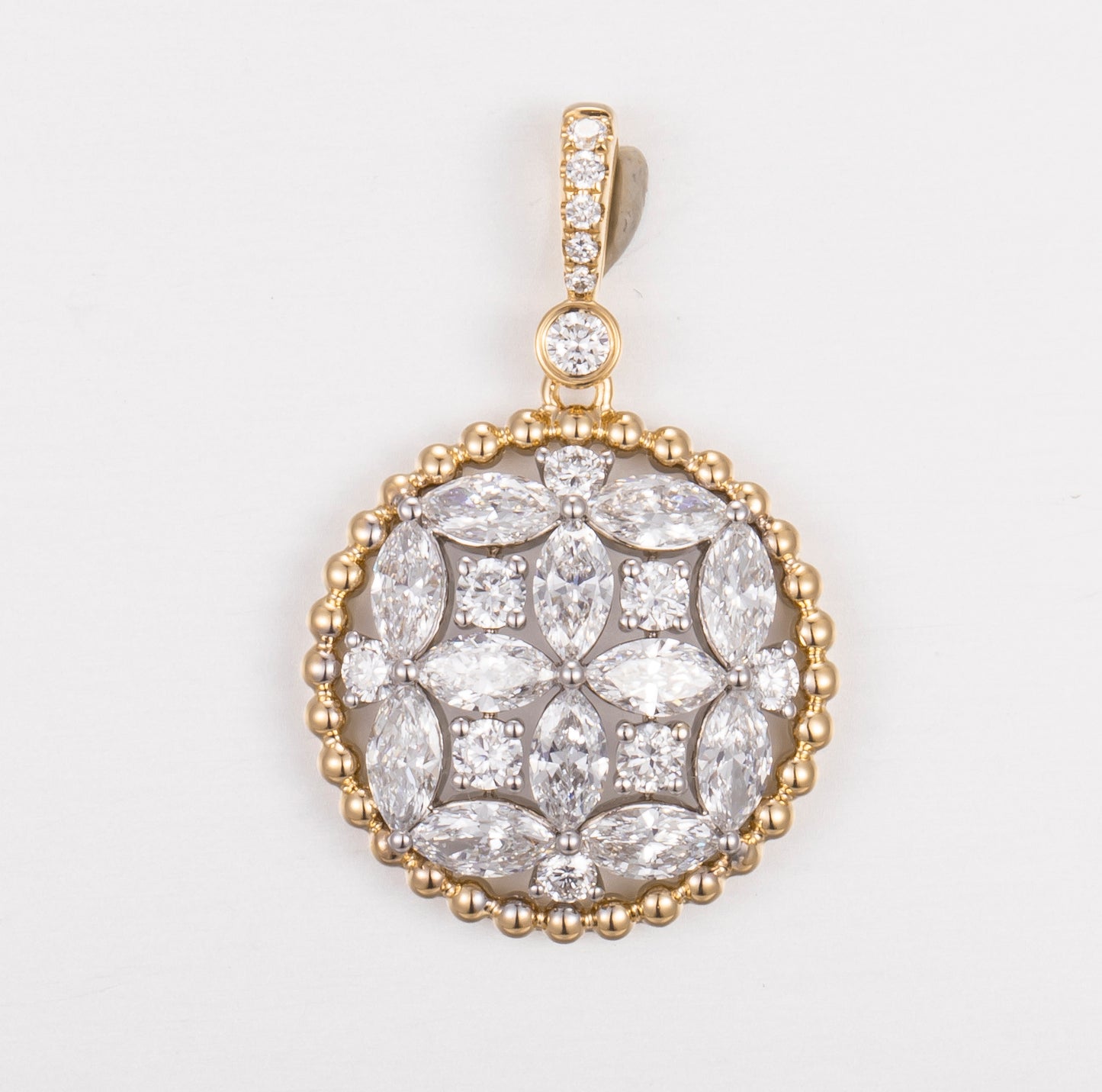 Lab Grown Diamond Pendant-ZBP0051