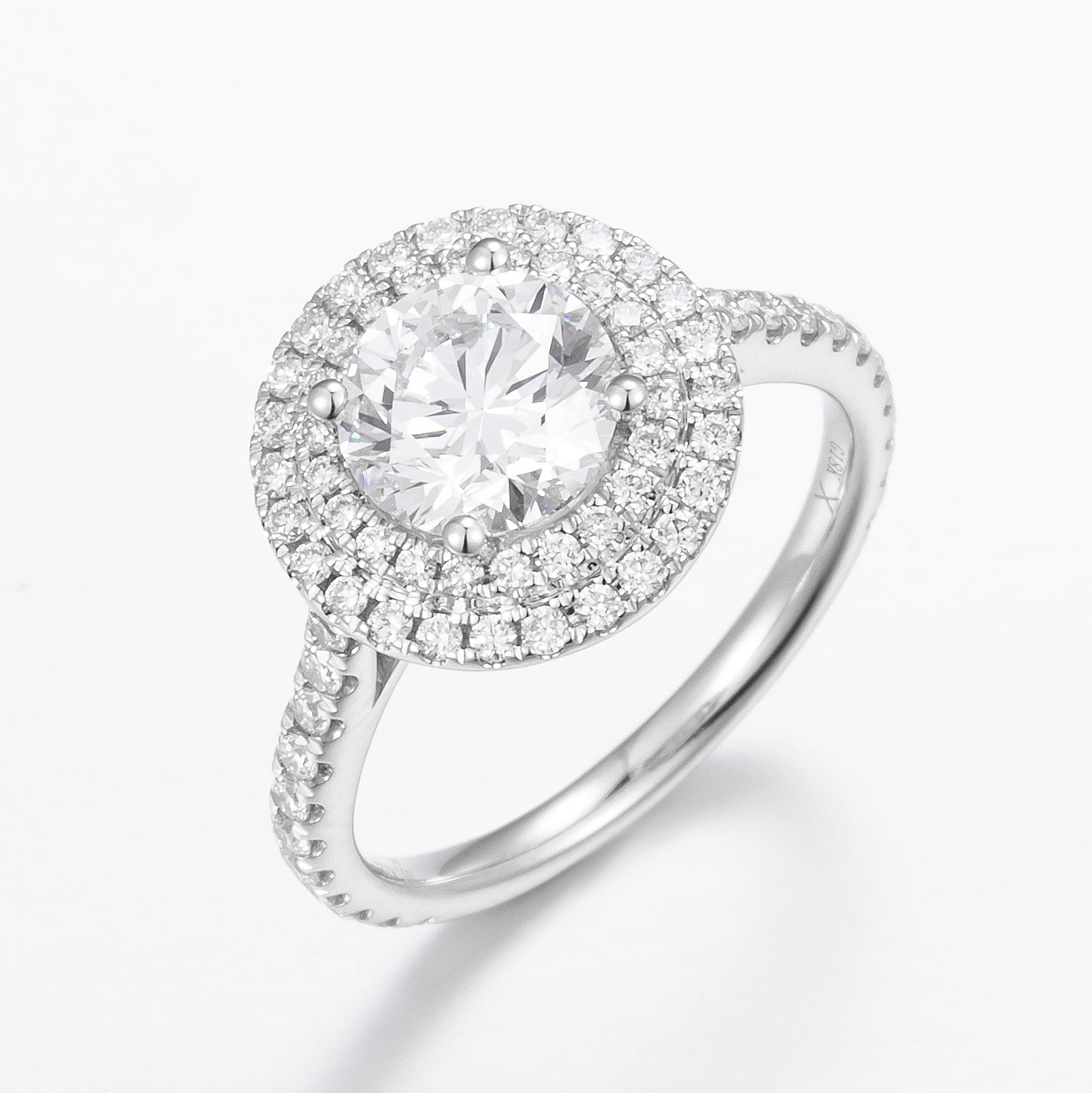 Lab Grown Diamond Ring-ZBR0002-1.5CT