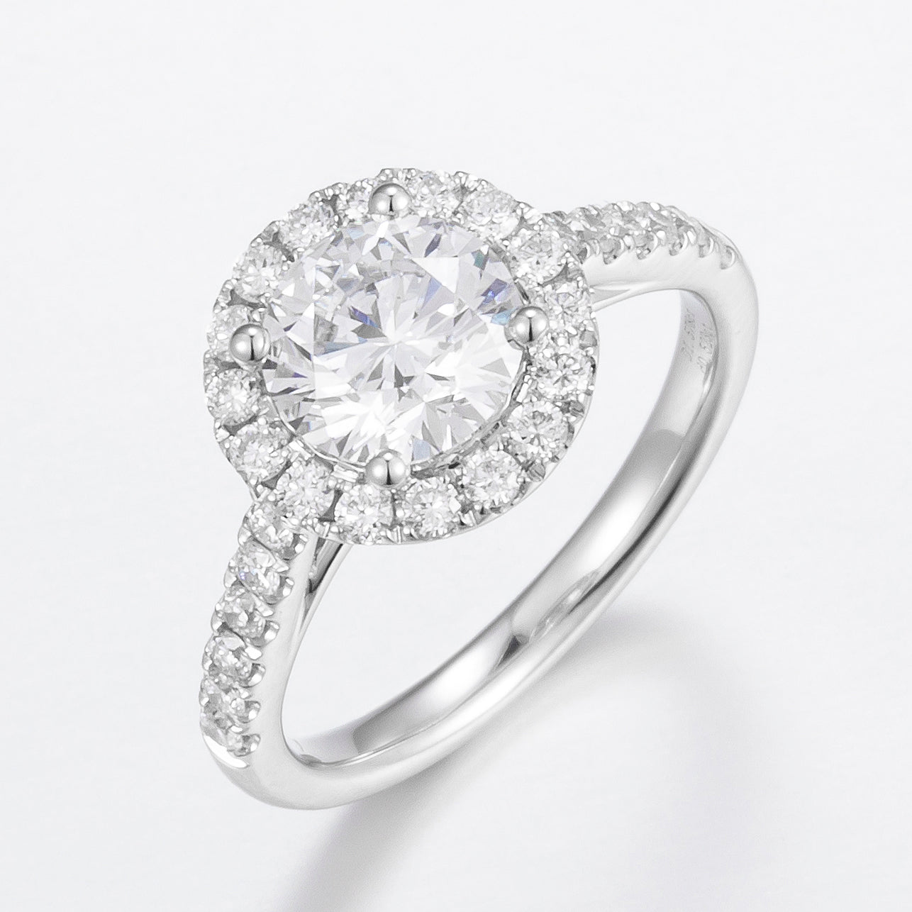 Lab Grown Diamond Ring-ZBR0003-1.5CT