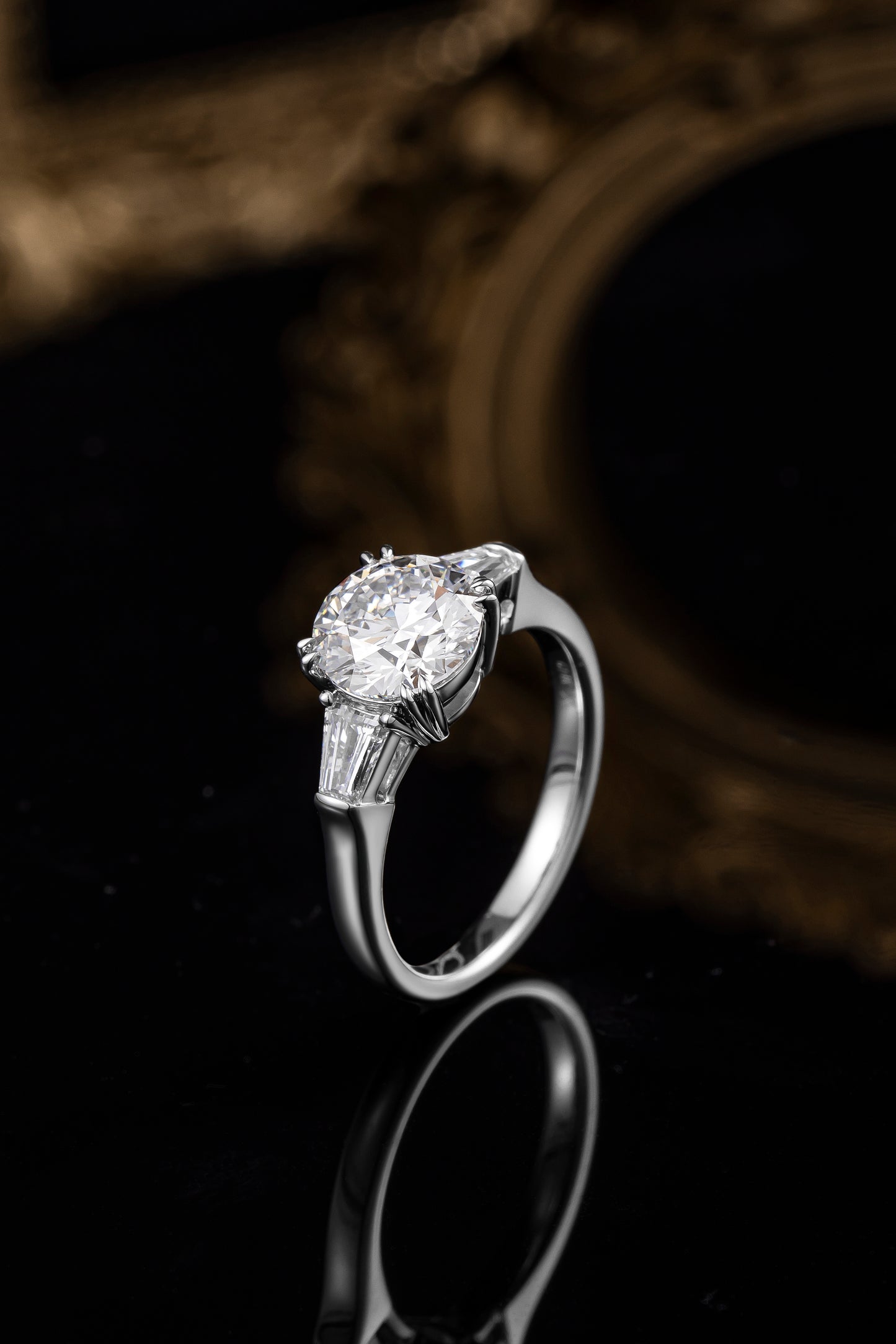 Lab Grown Diamond Ring-ZBR0010-2.00CT
