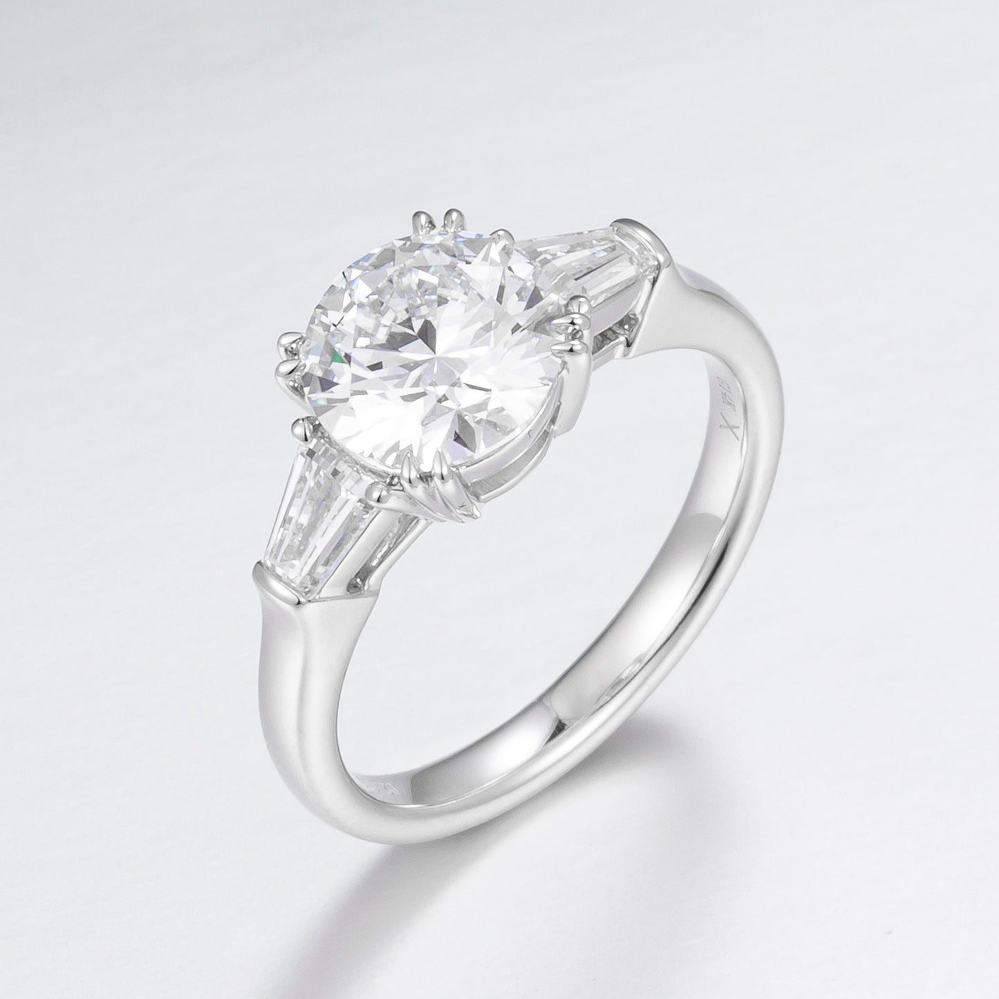Lab Grown Diamond Ring-ZBR0010-2.00CT