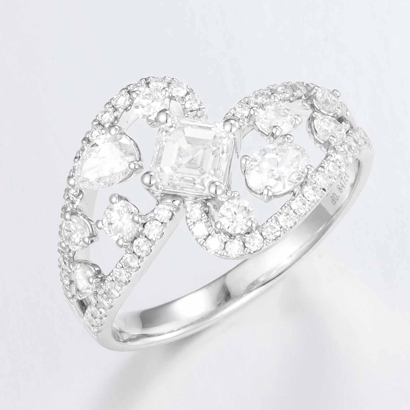 Lab Grown Diamond Ring-ZBR0090
