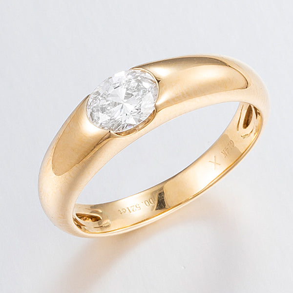 Lab Grown Diamond Ring-ZBR0107-Y
