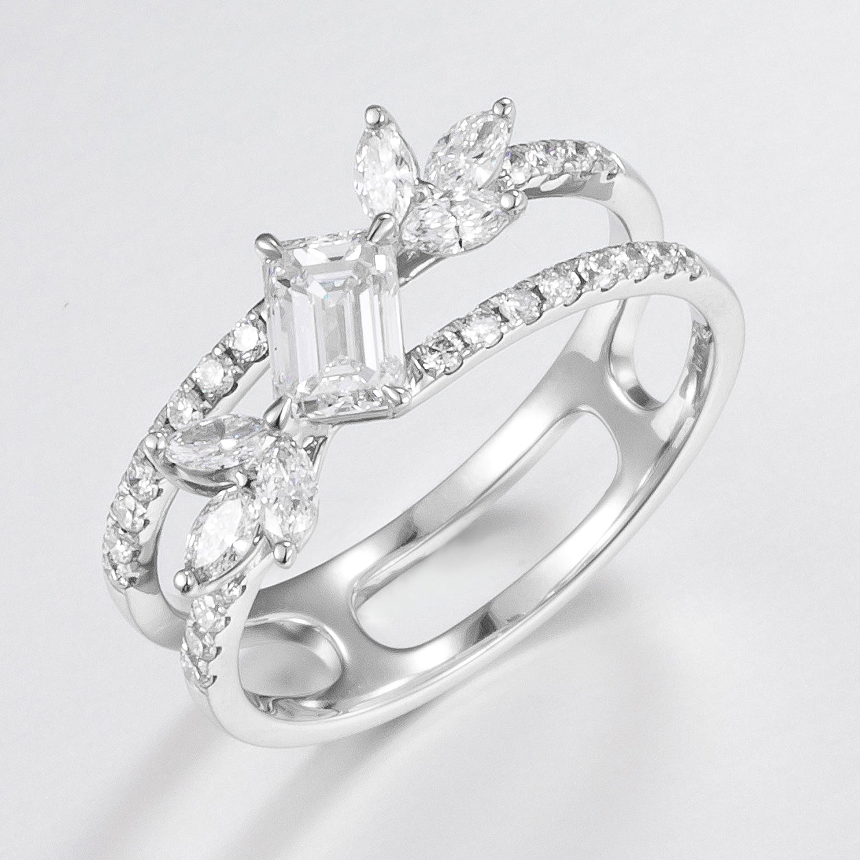 Lab Grown Diamond Ring-ZBR0132
