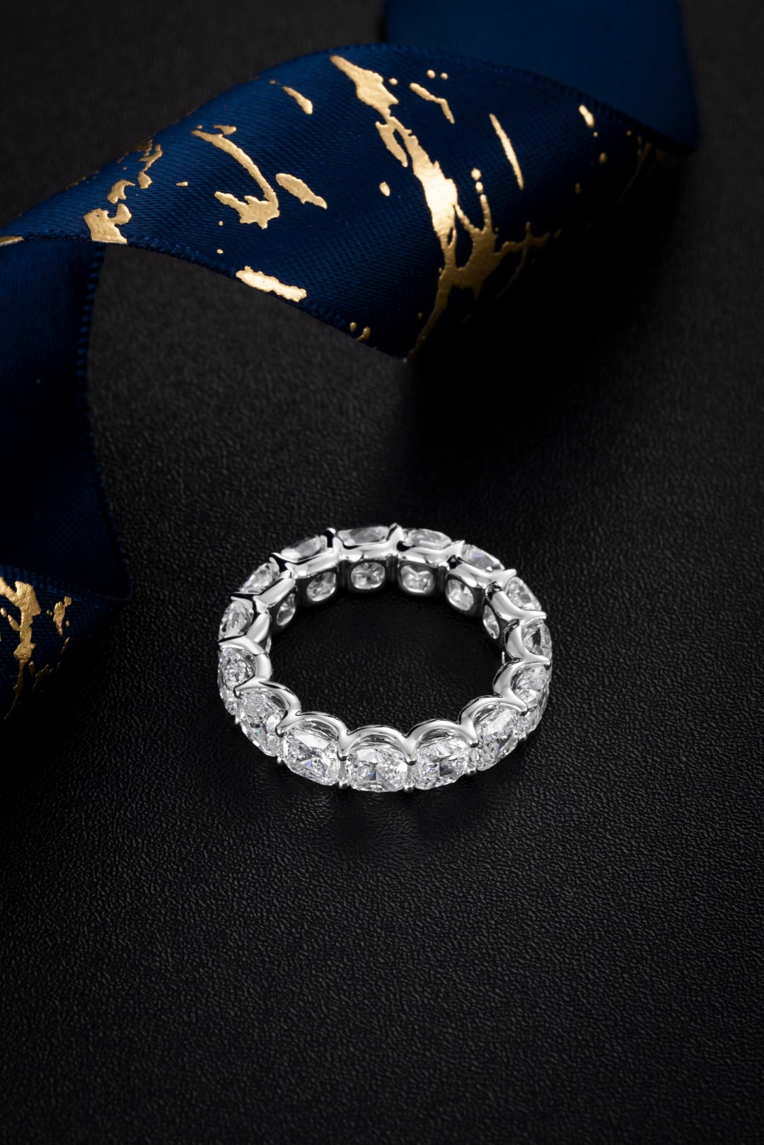 Lab Grown Diamond Ring-ZBR0148-CUSHION