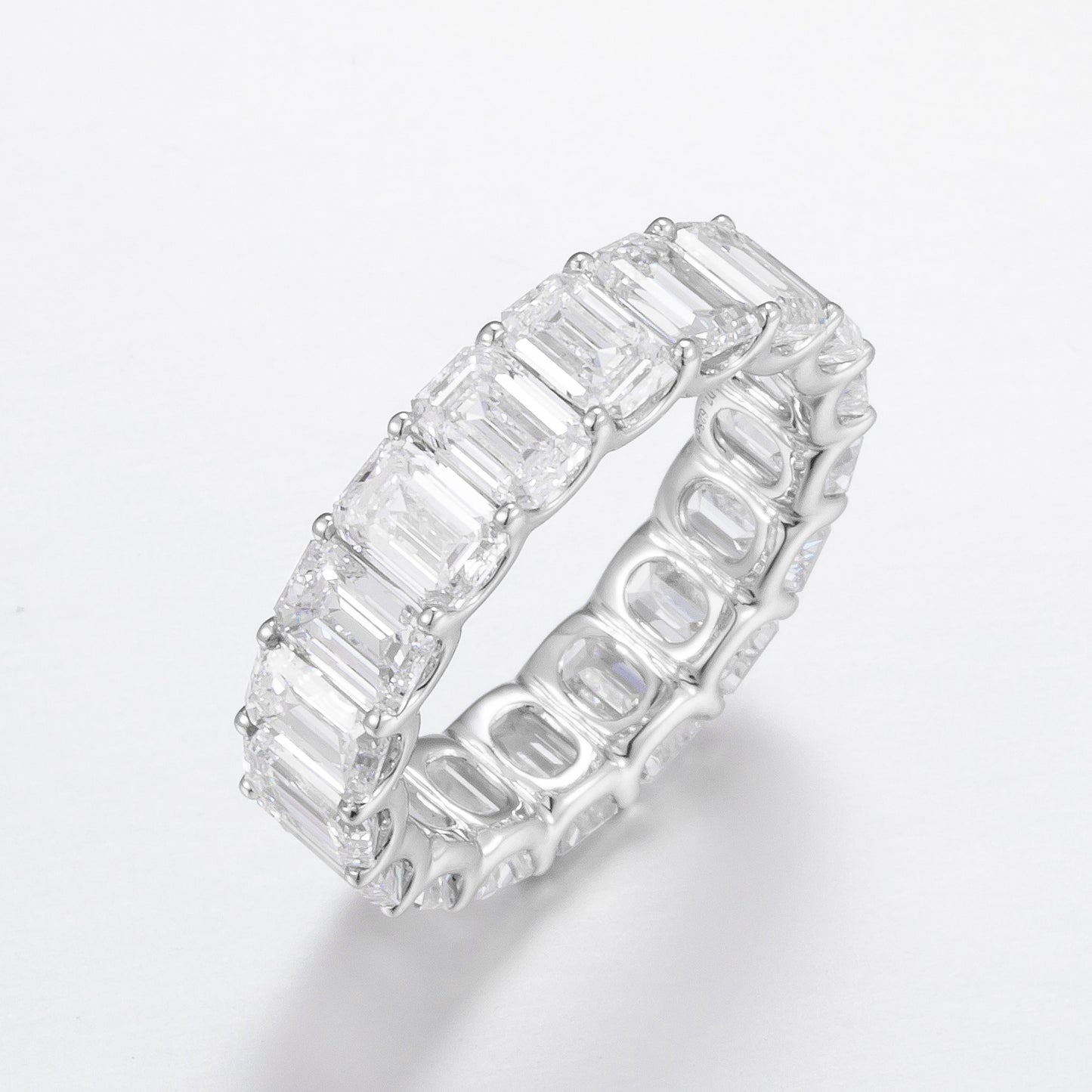 Lab Grown Diamond Ring-ZBR0148-EMERALD