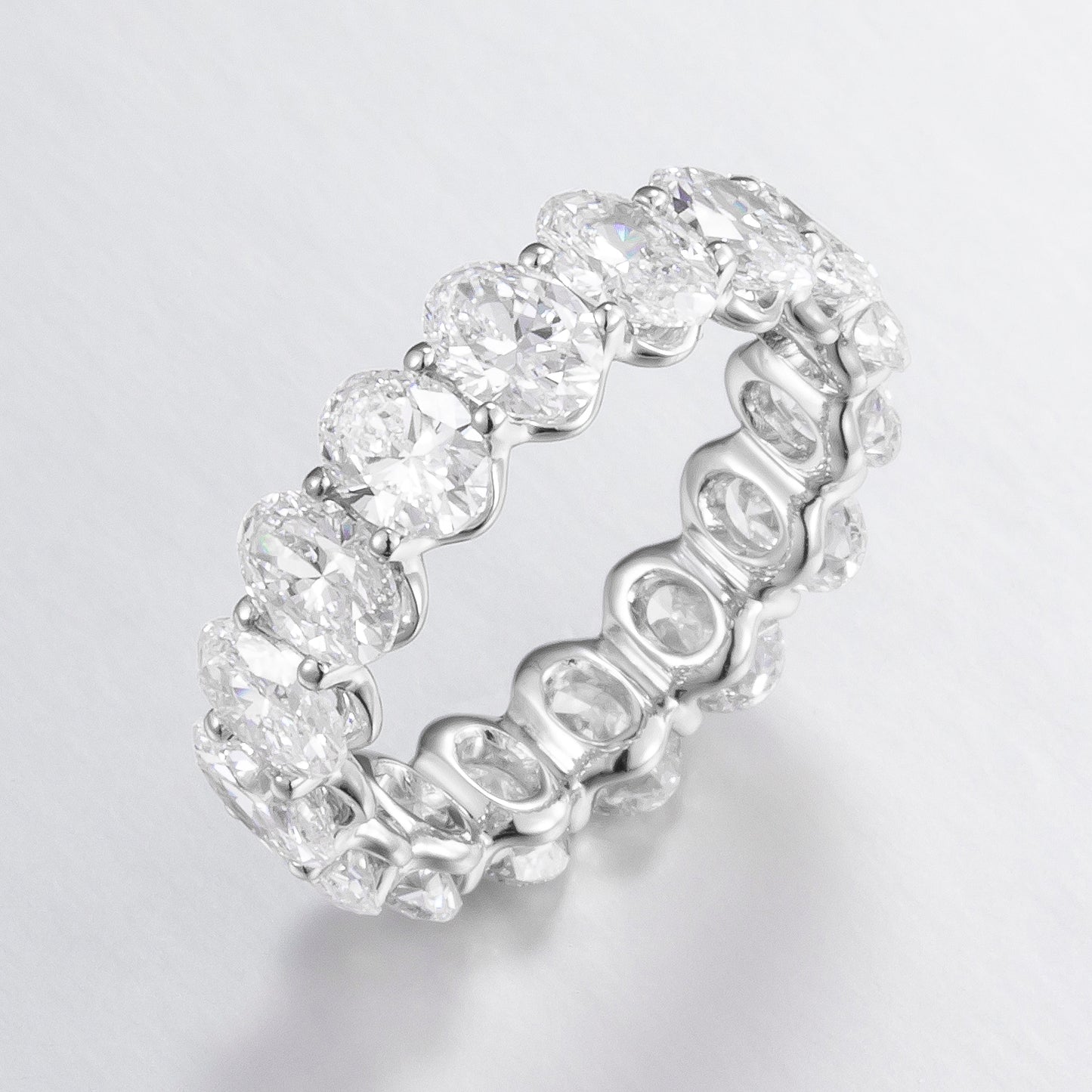Lab Grown Diamond Ring-ZBR0148-OV3*4.5MM