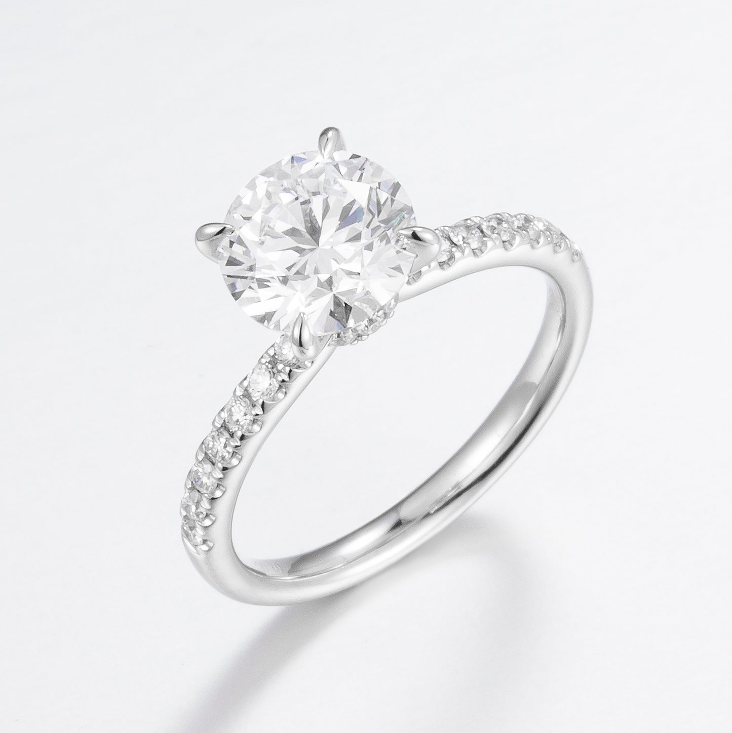 Lab Grown Diamond Ring-ZBR0194-2.00CT