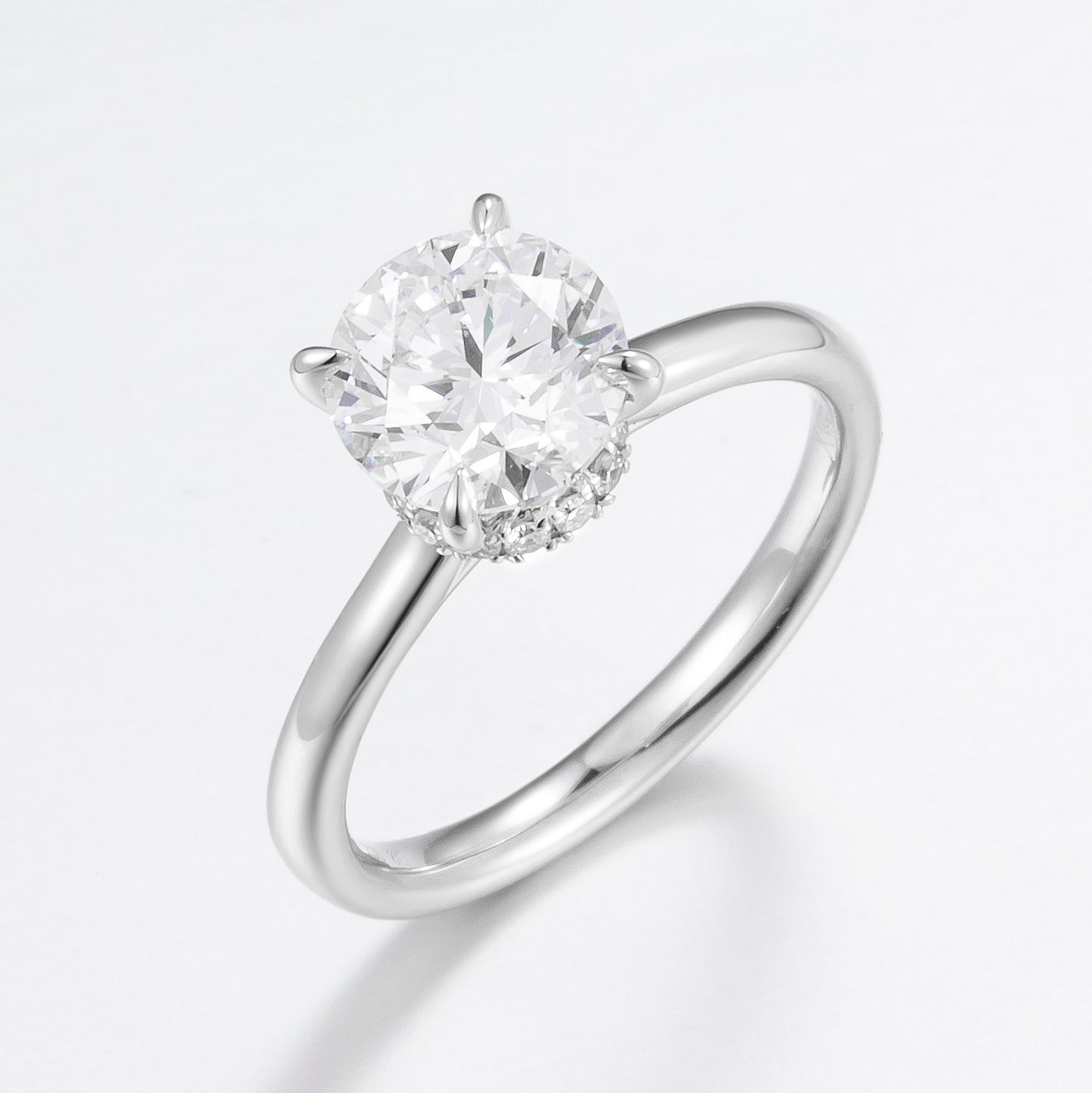 Lab Grown Diamond Ring-ZBR0196-2.00CT