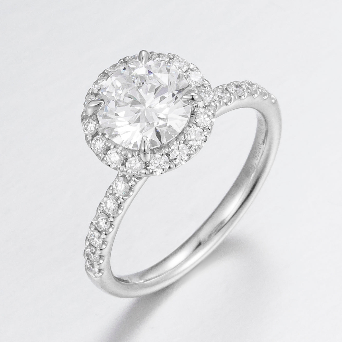 Lab Grown Diamond Ring-ZBR0198-2.00CT