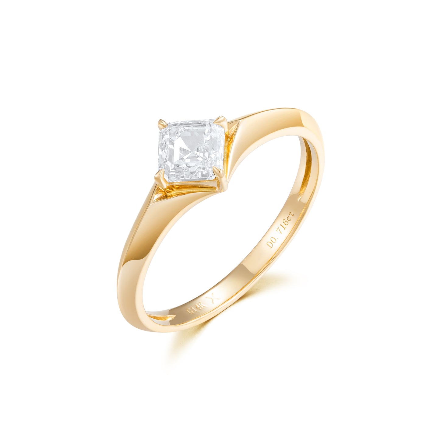 Lab Grown Diamond Ring-ZBR0266