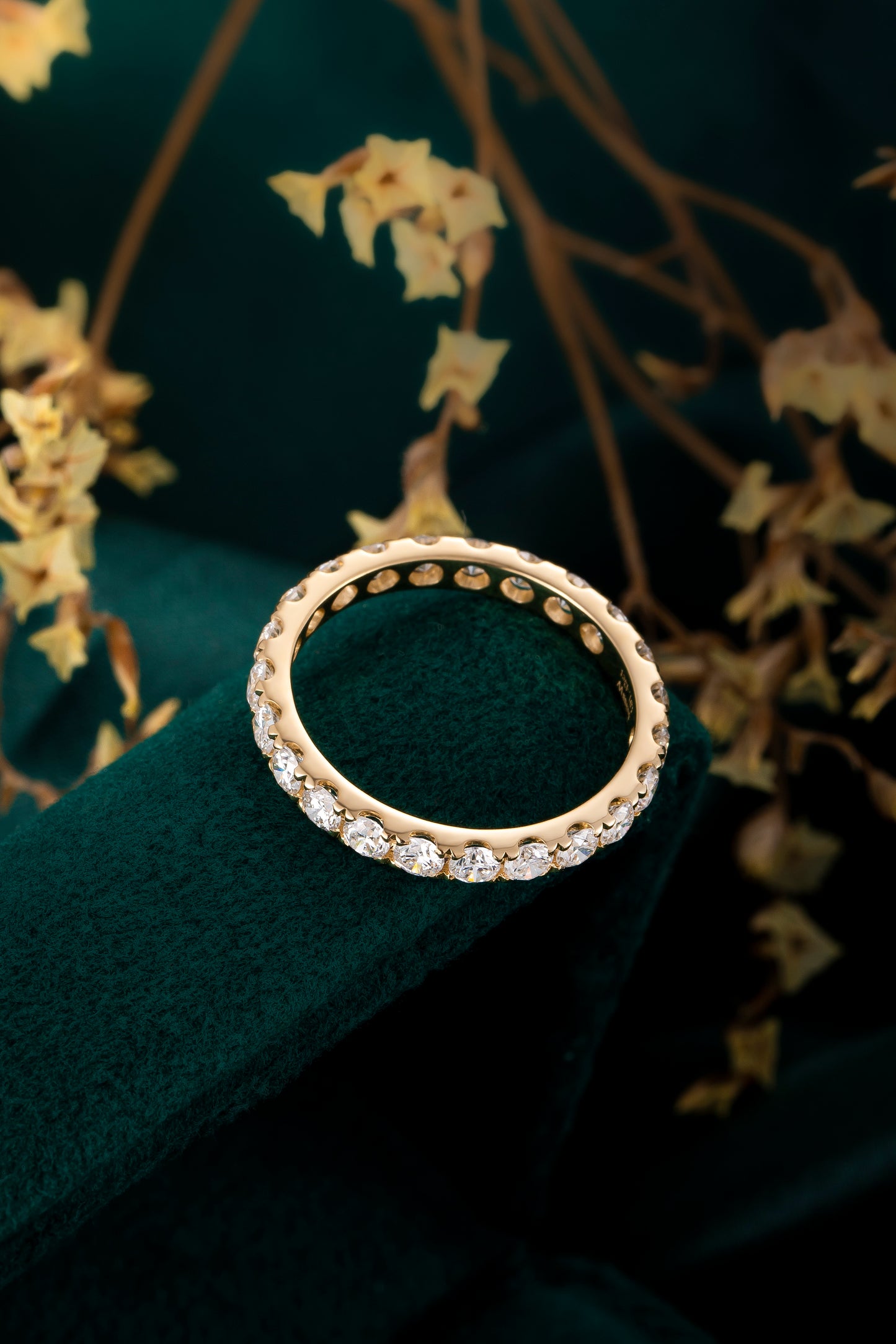 Lab Grown Diamond Ring-ZBR0273-2.5MM