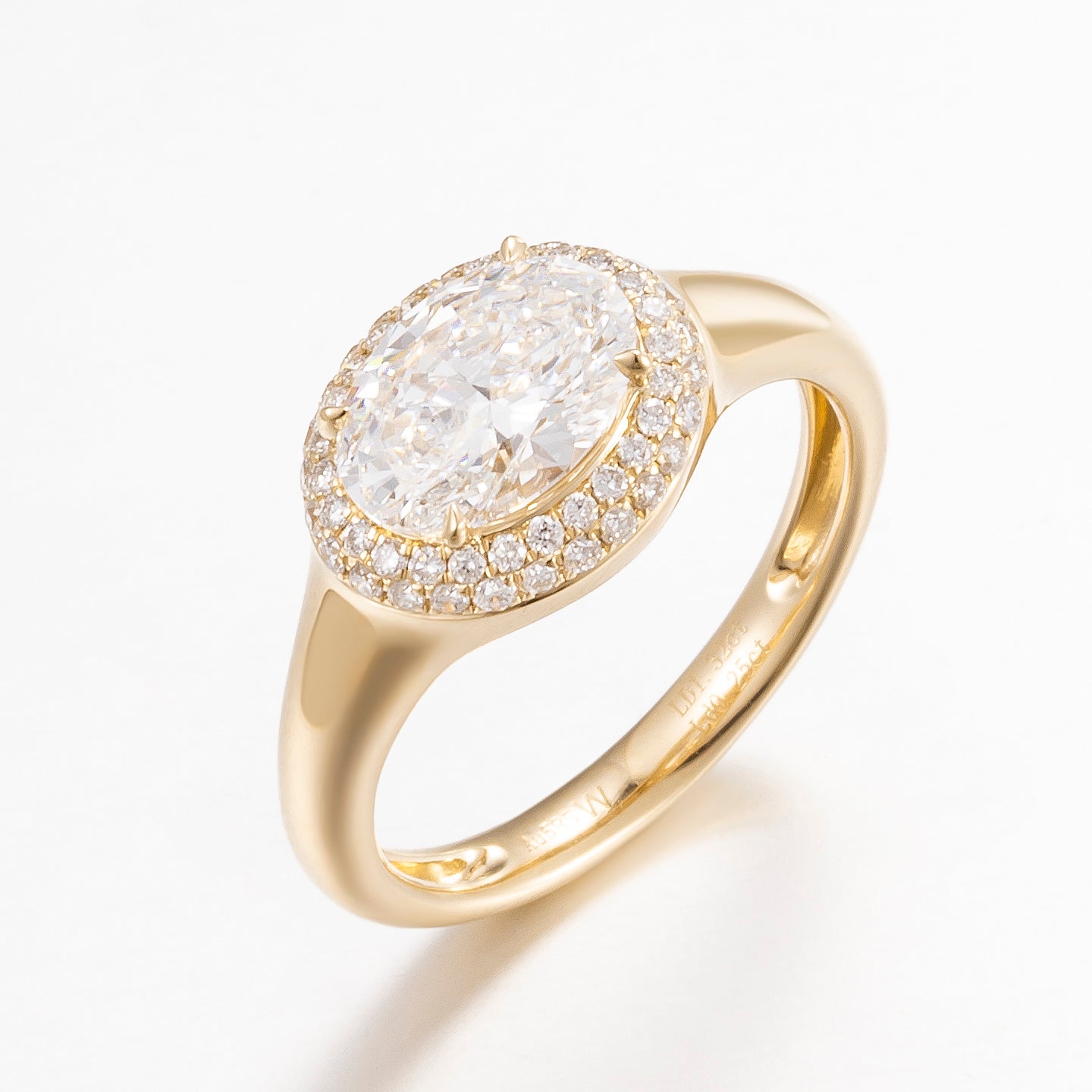 Lab Grown Diamond Ring-ZBR0318