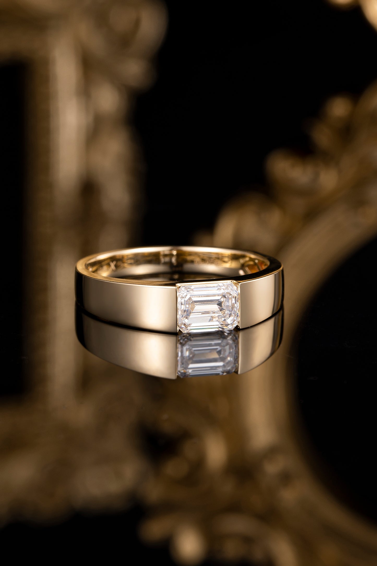 Lab Grown Diamond Ring-ZBRM001-Y