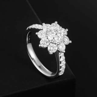 Lab Grown Diamond Ring-ZBR0011-1.00CT