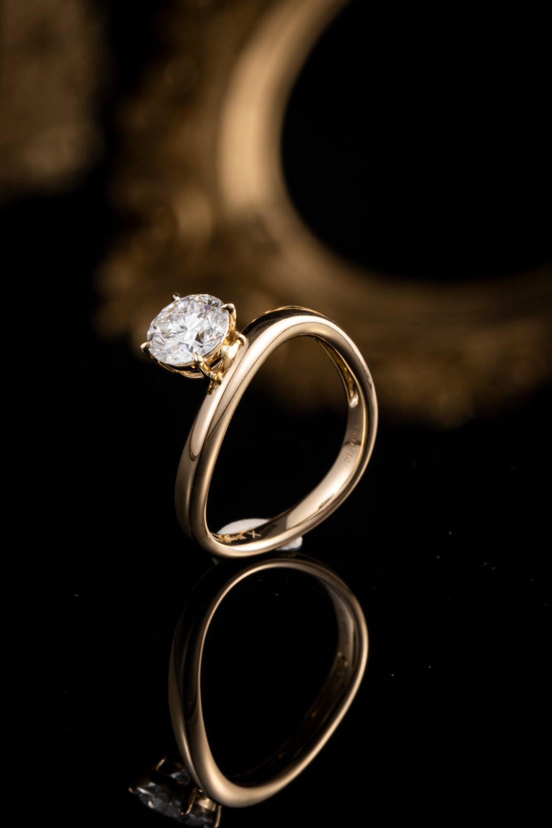 Lab Grown Diamond Ring-ZBR0084-1.00CT
