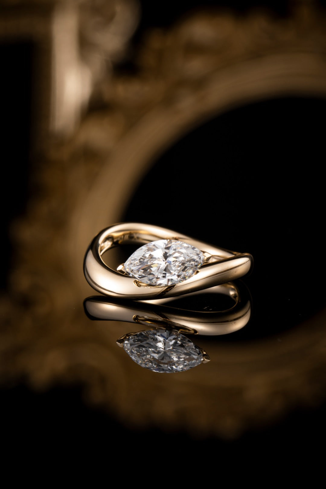 Lab Grown Diamond Ring-ZBR0084M-1.00CT
