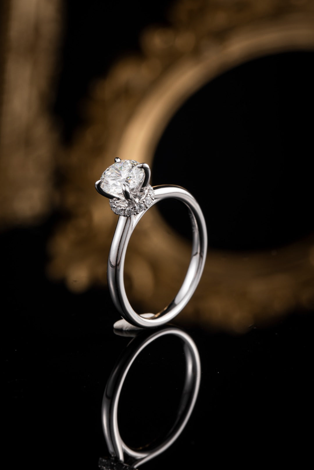 Lab Grown Diamond Ring-ZBR0196-2.00CT