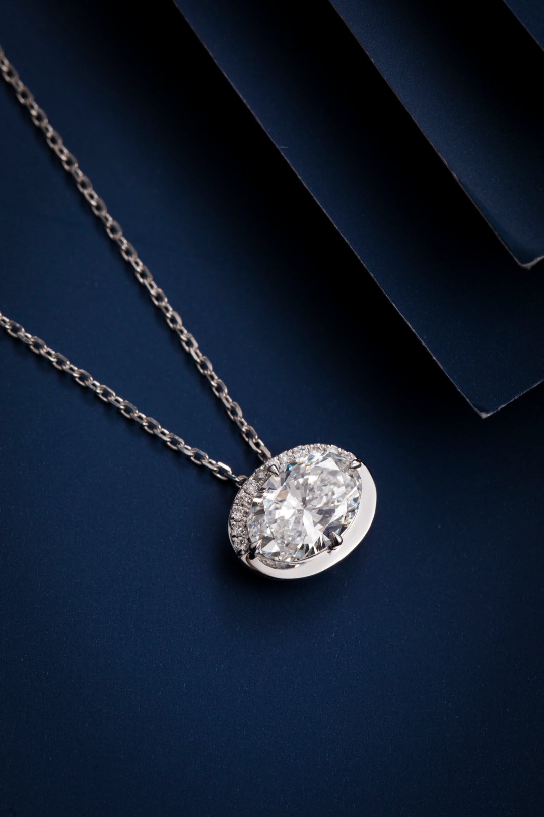 Lab Grown Diamond Necklace-ZBN0068-1