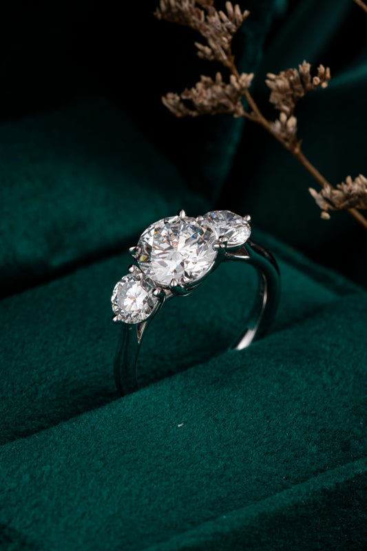 Lab Grown Diamond Ring-ZBR0167
