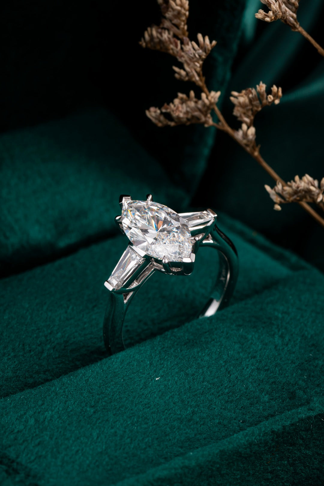 Lab Grown Diamond Ring-ZBR0186-2.00CT