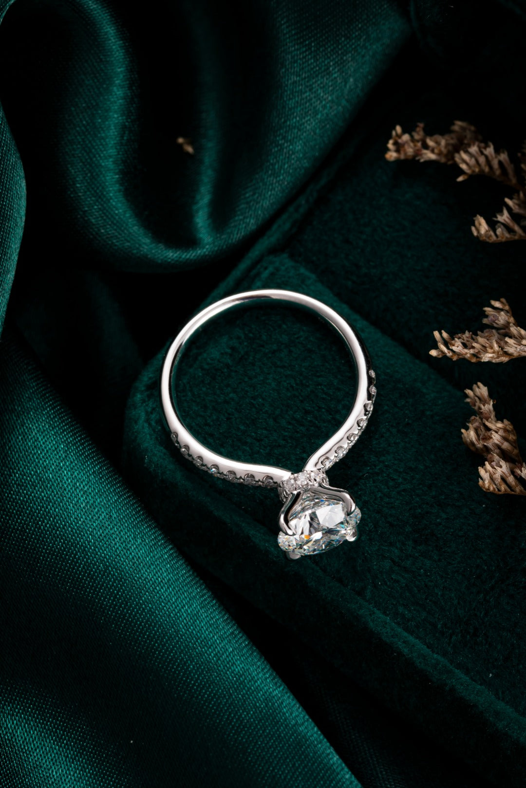 Lab Grown Diamond Ring-ZBR0194-2.00CT